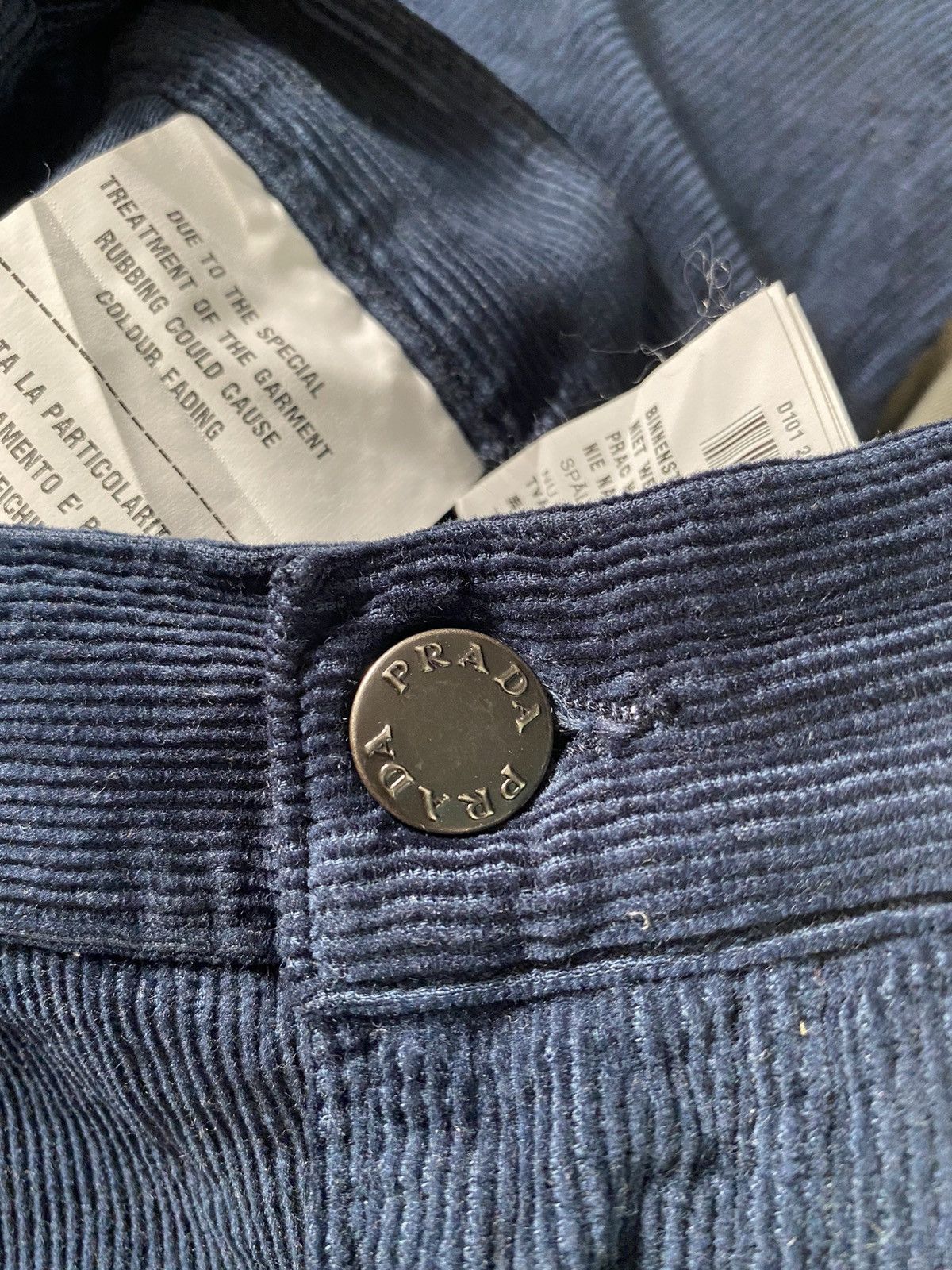 Prada × Vintage Prada Milano Coduroy Pants Size US 34 / EU 50 - 8 Thumbnail
