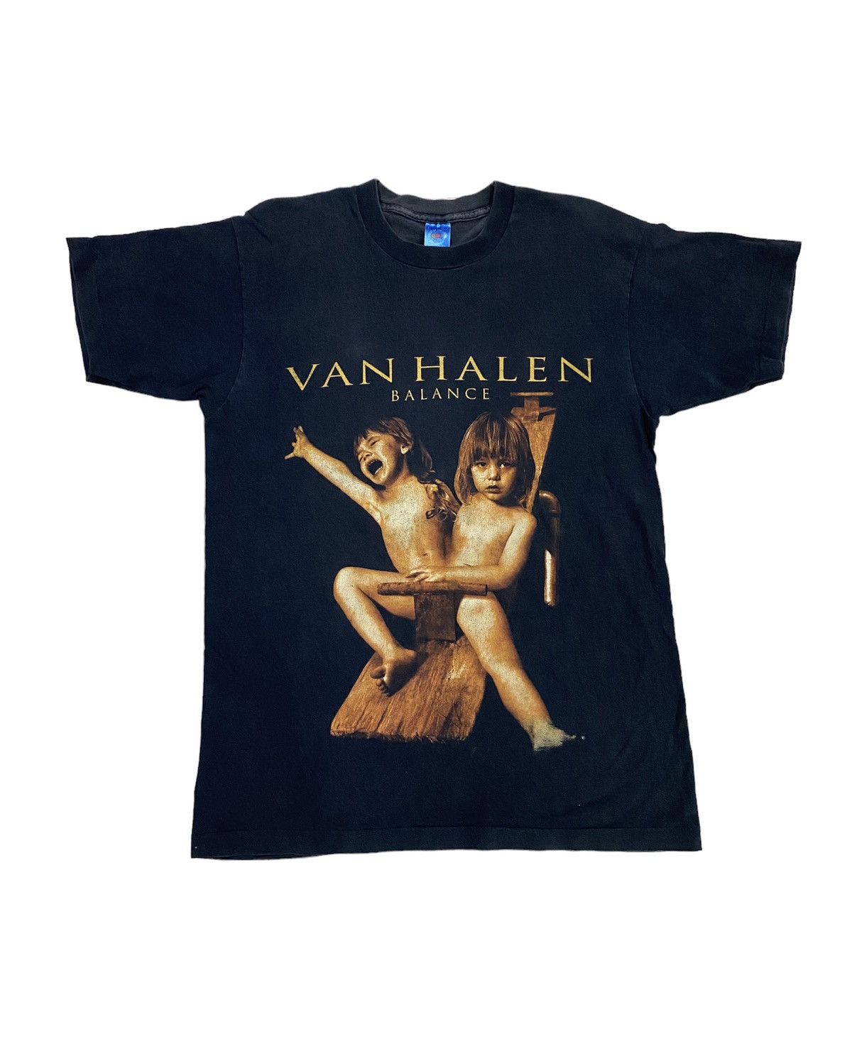 Band Tees × Rock T Shirt × Vintage vintage van halen balance band 