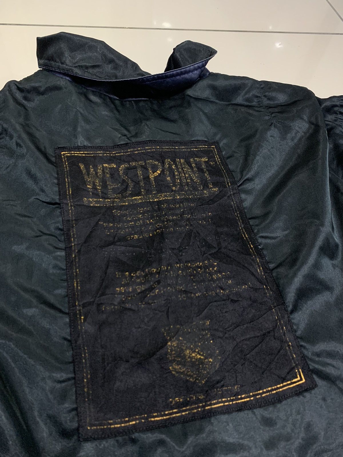 Vintage 1960s WESTPOINT VS-24 ANTI SUBMARINE US ARMY BOMBER JACKET Size US L / EU 52-54 / 3 - 14 Thumbnail