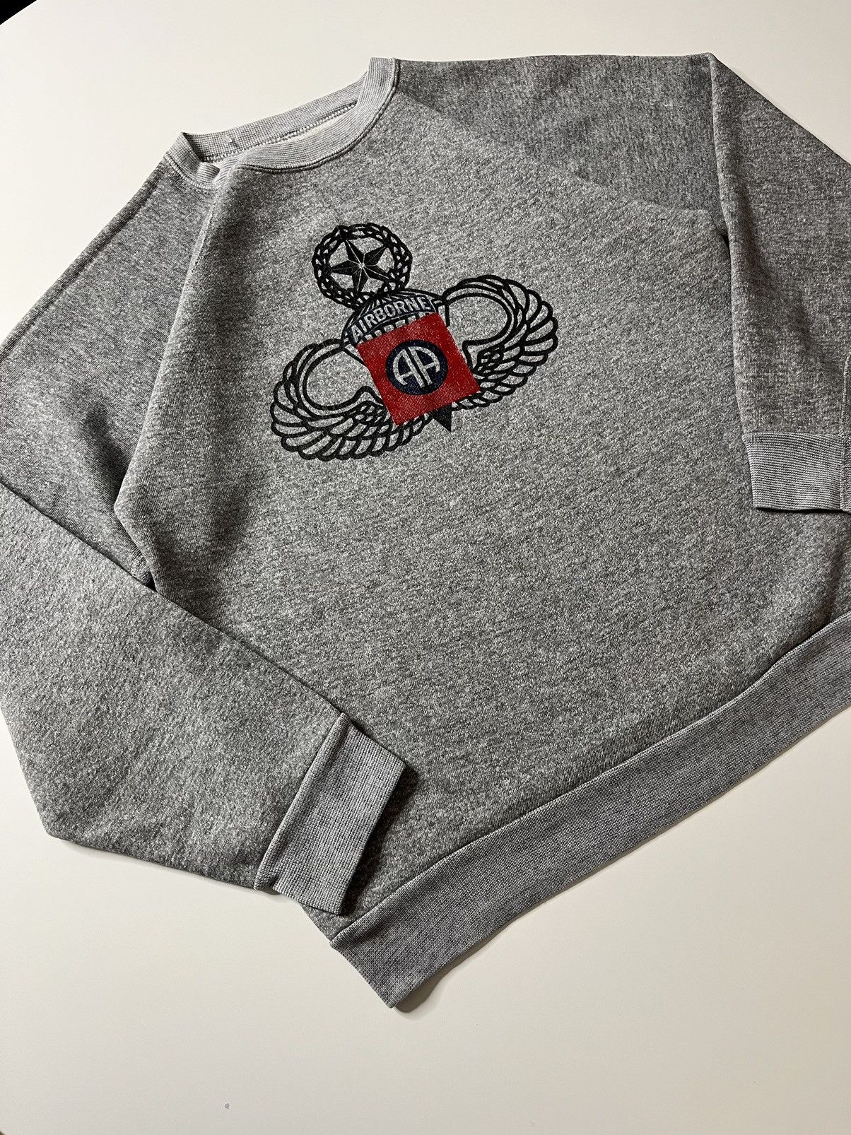 Vintage VINTAGE AIRBORNE FORCES U.S. ARMY SWEATSHIRT Size US M / EU 48-50 / 2 - 5 Thumbnail