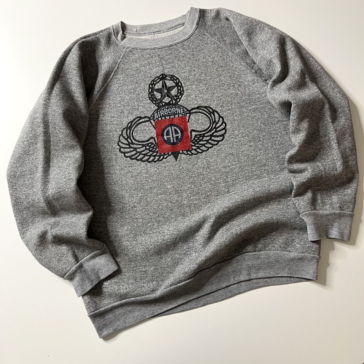 Vintage VINTAGE AIRBORNE FORCES U.S. ARMY SWEATSHIRT Size US M / EU 48-50 / 2 - 4 Thumbnail