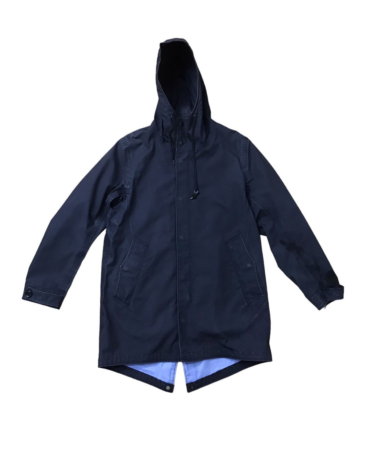 Nanamica Nanamica Goretex Waterproof Hoodie Dark Blue Jacket | Grailed