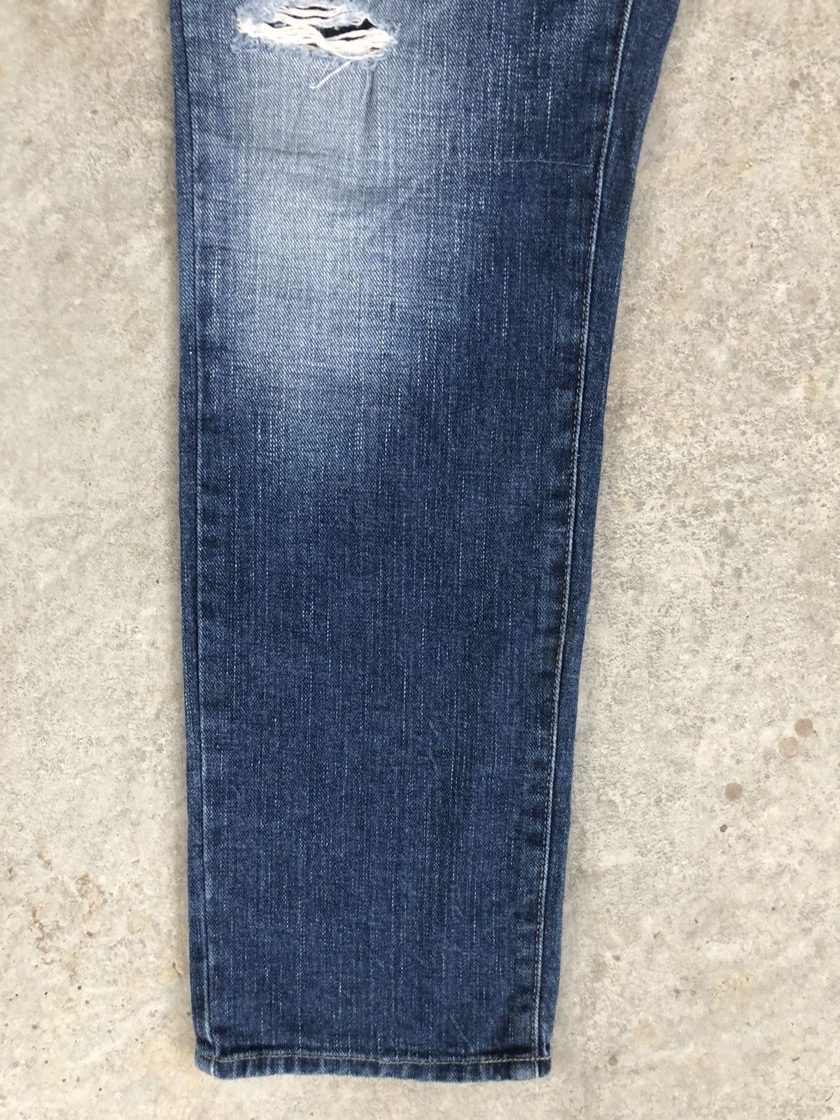 Japanese Brand John bull Distressed Jeans Slim cut Size US 30 / EU 46 - 3 Thumbnail