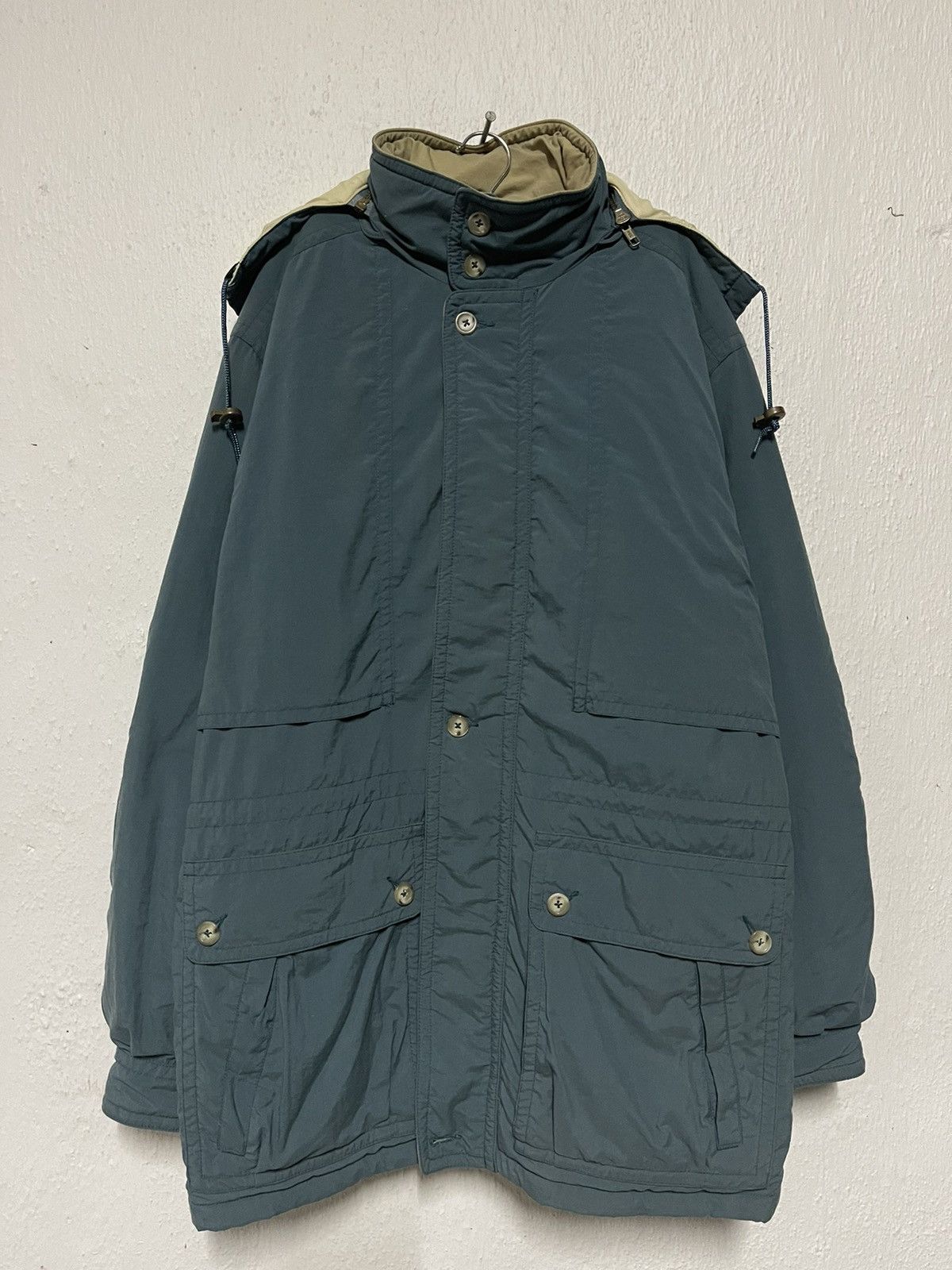 Goretex Final Drop‼️Vintage L.L Bean x Goretex Parka Jacket Hooded🔥 Size US L / EU 52-54 / 3 - 1 Thumbnail