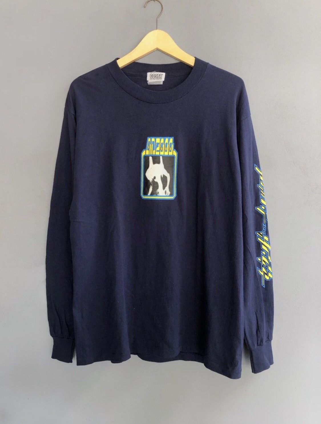 Anime Vintage Long Sleeve 90s Cospa Neon Genesis Evangelion Unit01 Size US L / EU 52-54 / 3 - 2 Thumbnail