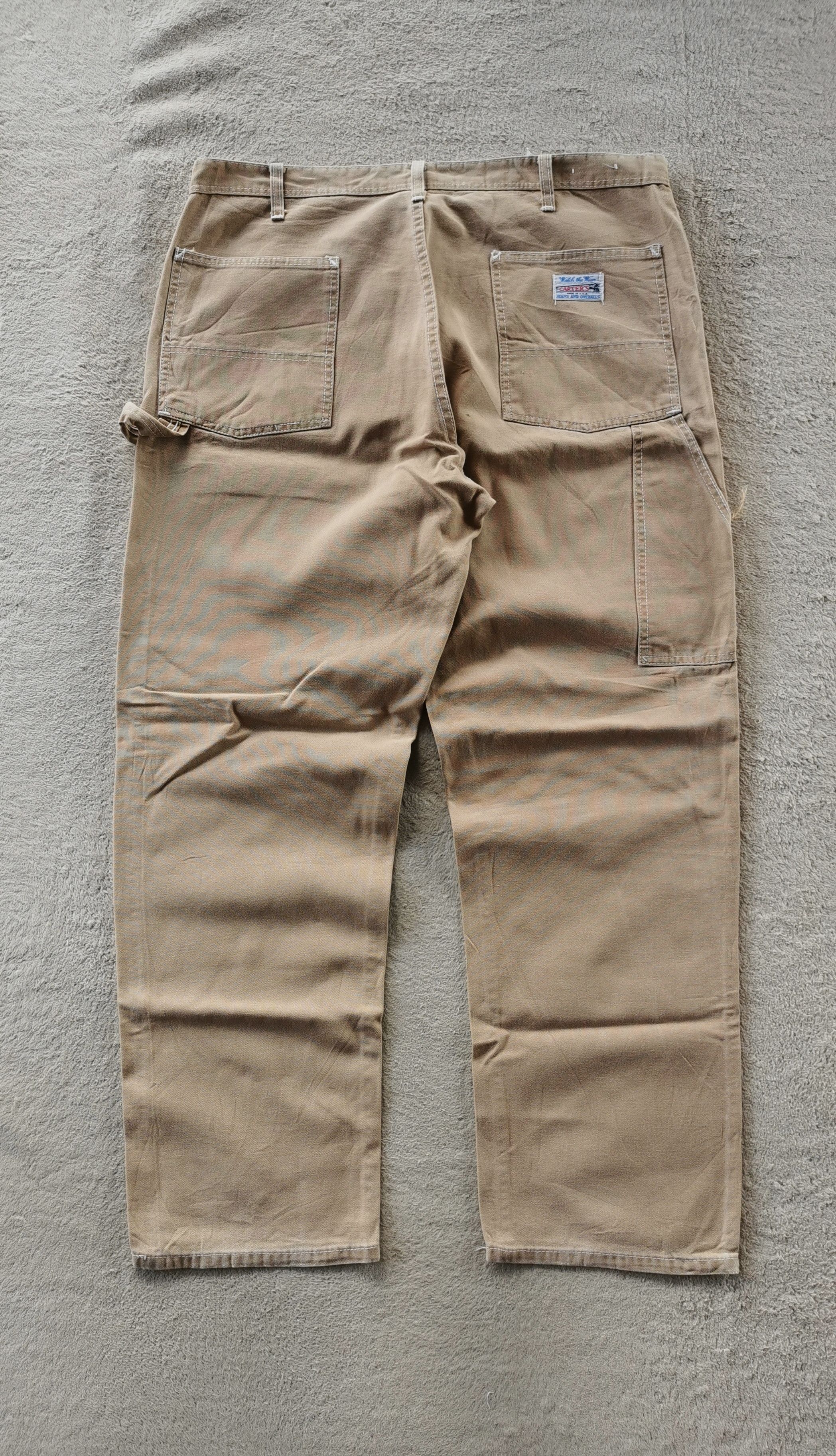 Carter's Vintage Carters Carpenter Pants Size 38x30 Size US 38 / EU 54 - 4 Thumbnail