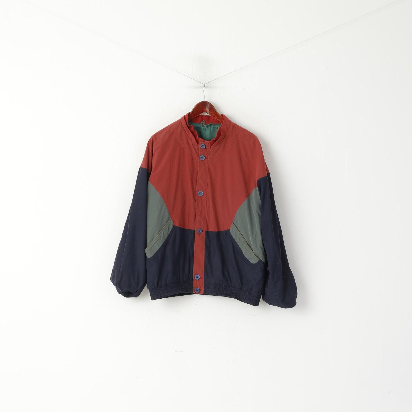 Daniel Hechter × Vintage Daniel Hechter Men 54 L Bomber Jacket Navy Vintage 7403 Size US L / EU 52-54 / 3 - 1 Thumbnail