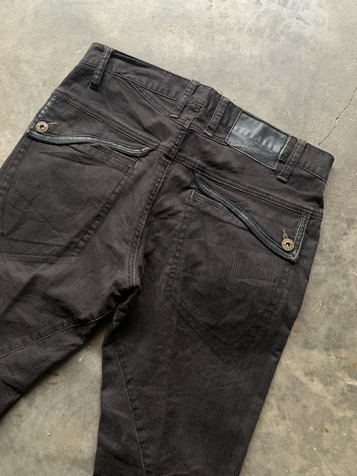 Japanese Brand × Morgan Homme × Vintage Morgan homme bootcut pants Size 30" / US 8 / IT 44 - 6 Thumbnail