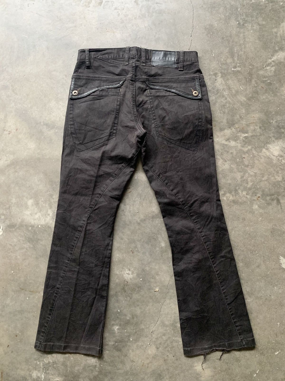 Japanese Brand × Morgan Homme × Vintage Morgan homme bootcut pants Size 30" / US 8 / IT 44 - 2 Thumbnail