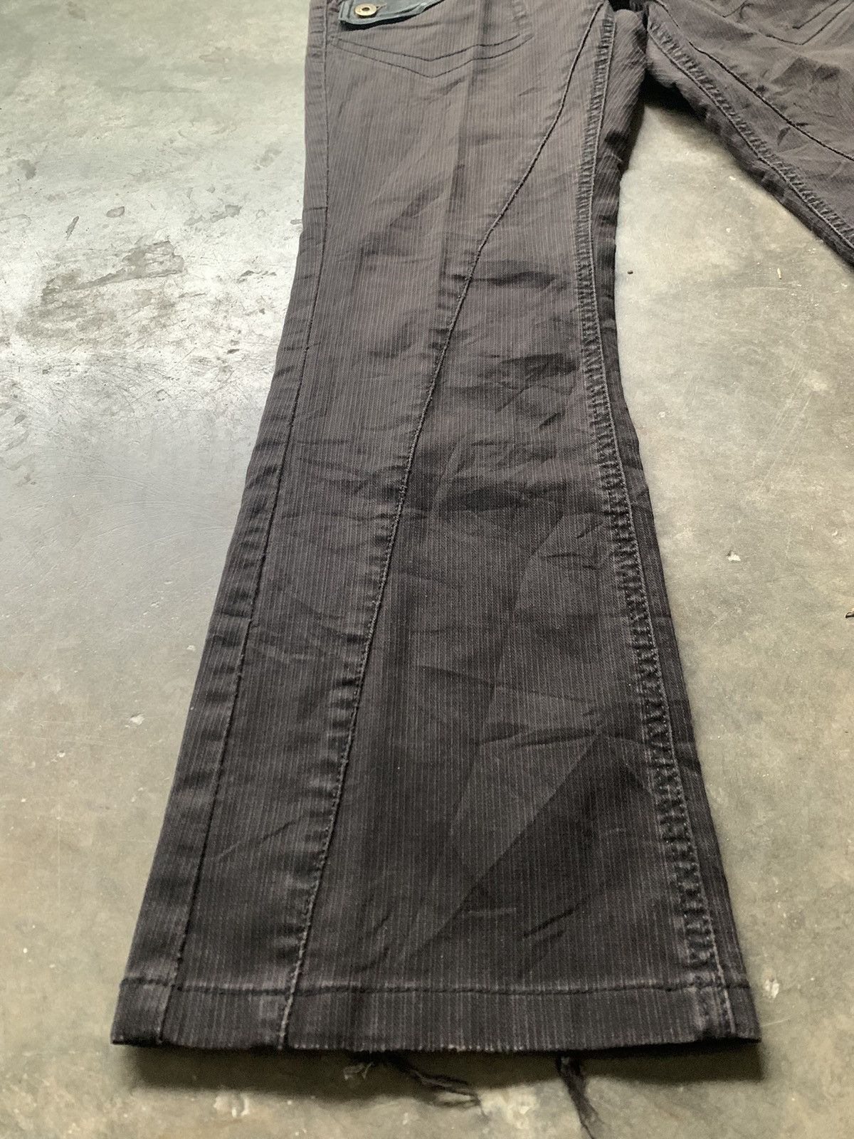 Japanese Brand × Morgan Homme × Vintage Morgan homme bootcut pants Size 30" / US 8 / IT 44 - 12 Thumbnail