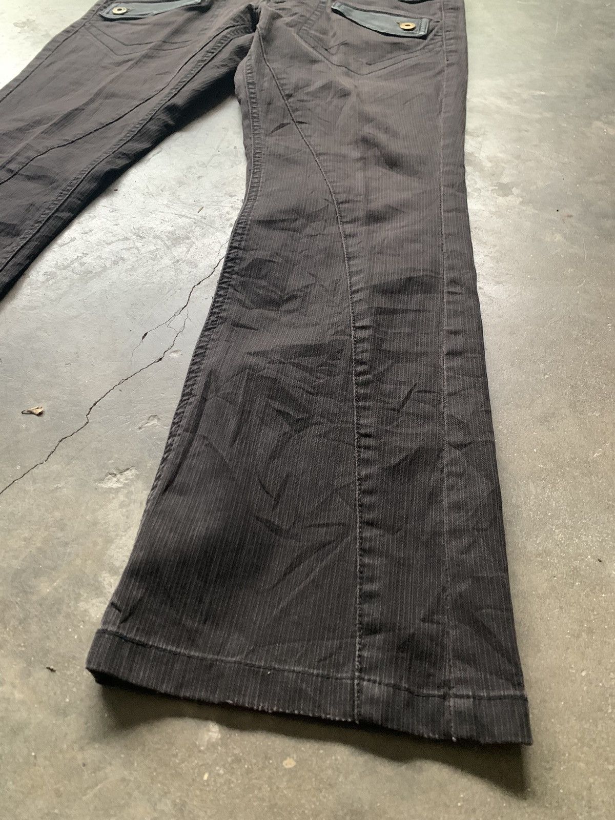 Japanese Brand × Morgan Homme × Vintage Morgan homme bootcut pants Size 30" / US 8 / IT 44 - 11 Thumbnail