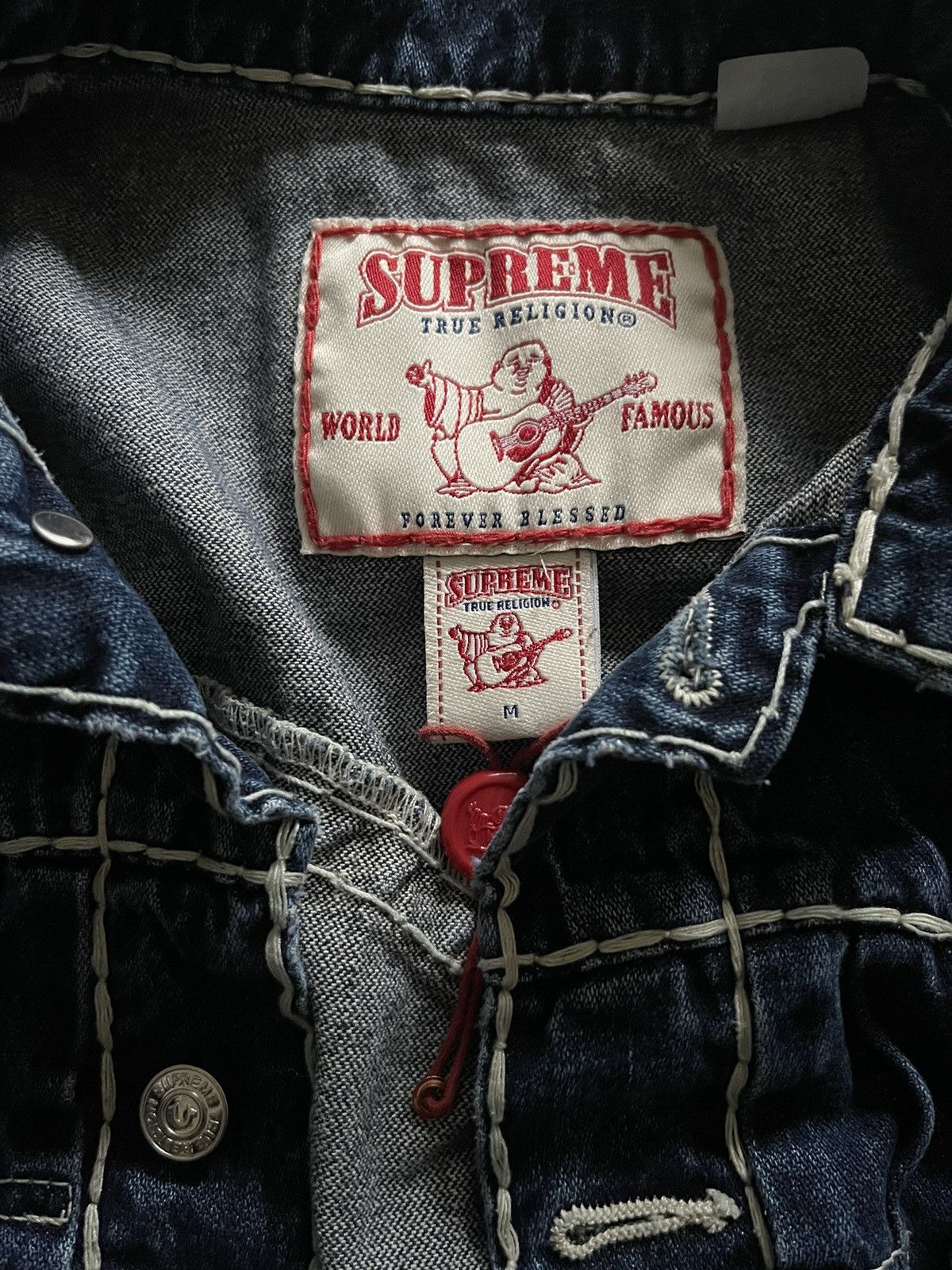 Supreme × True Religion Supreme X True Religion Denim Jacket Size US M / EU 48-50 / 2 - 2 Thumbnail