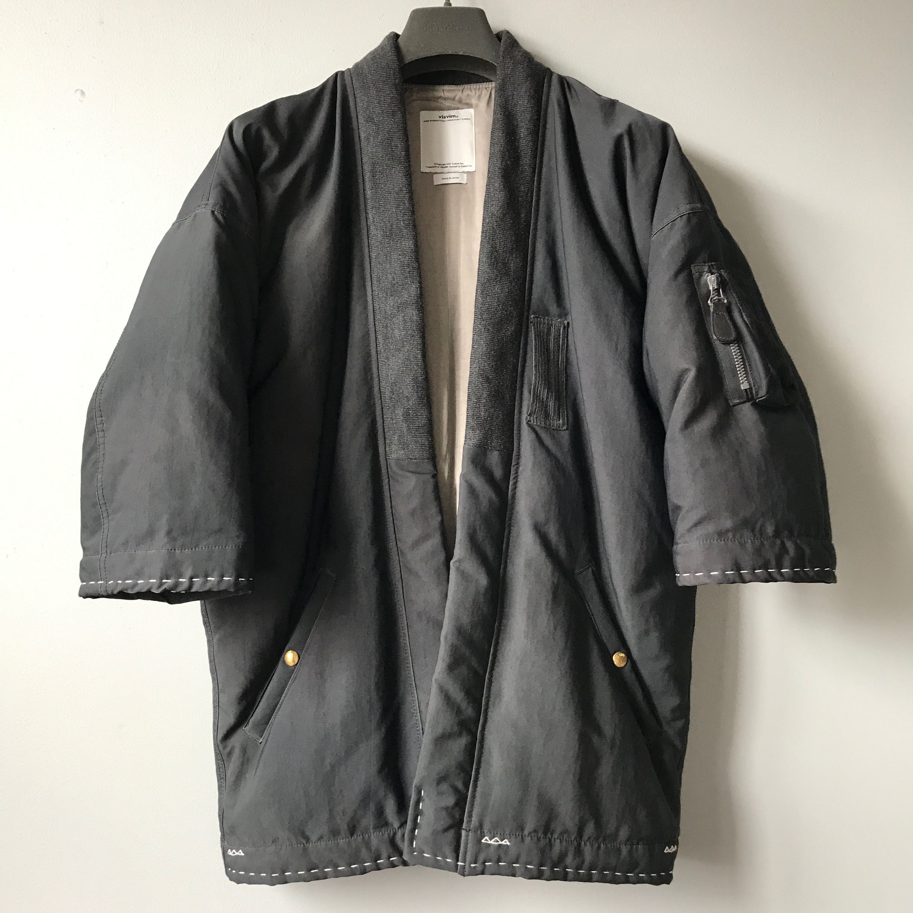 Visvim Sanjuro Kimono Down Jacket FW15 OG | Grailed