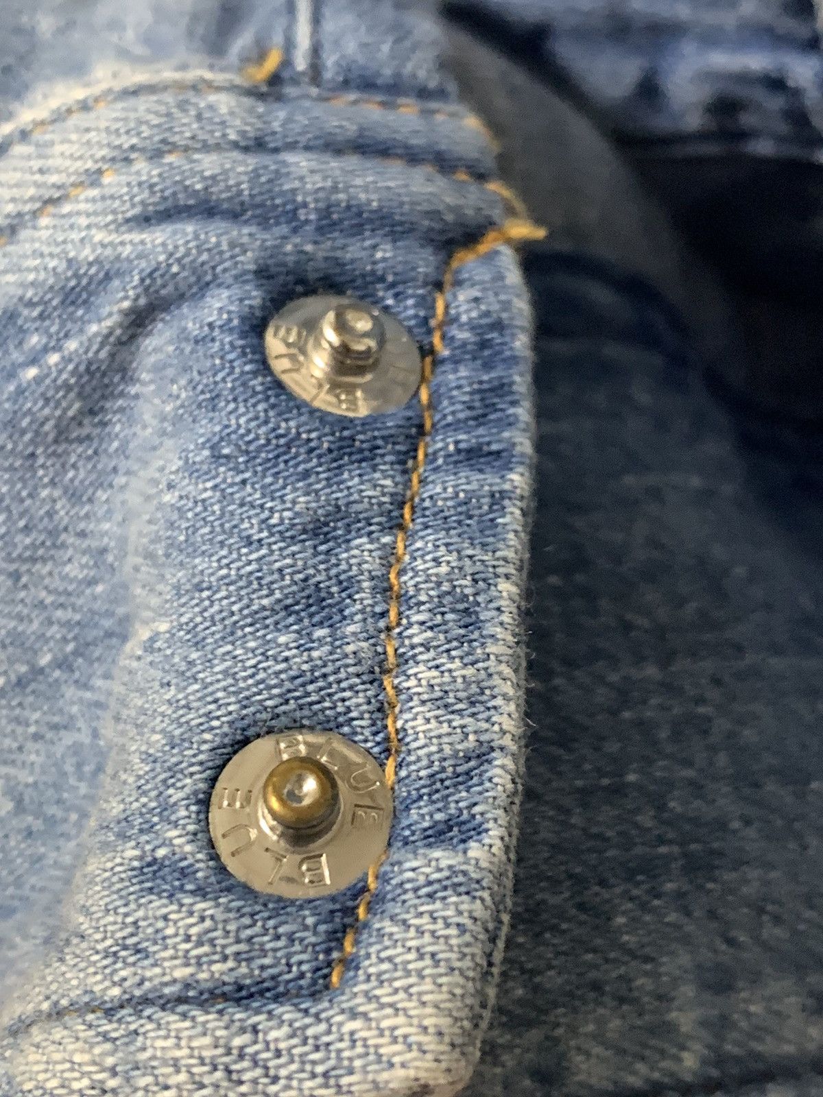 Blue Blue Japan × Japanese Brand × Vintage Vintage Blue2 Japan western snap button Size S / US 4 / IT 40 - 11 Thumbnail