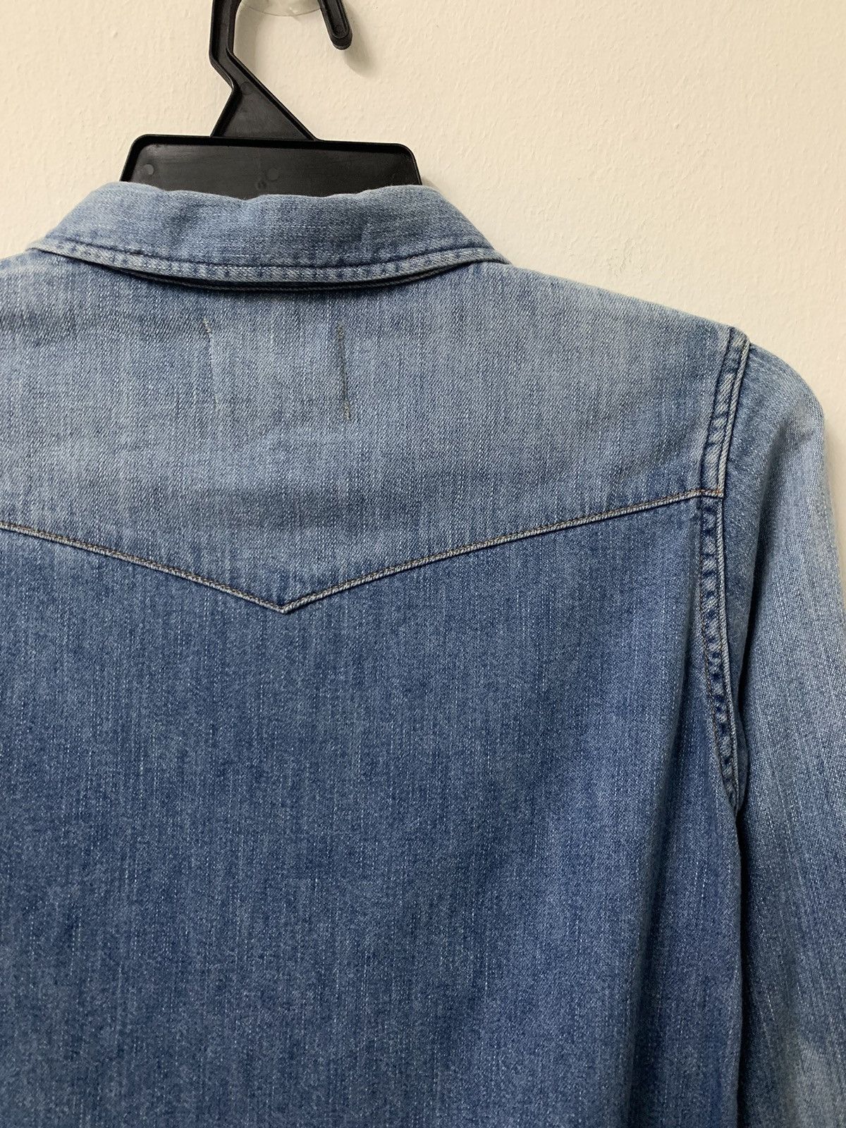Blue Blue Japan × Japanese Brand × Vintage Vintage Blue2 Japan western snap button Size S / US 4 / IT 40 - 9 Thumbnail