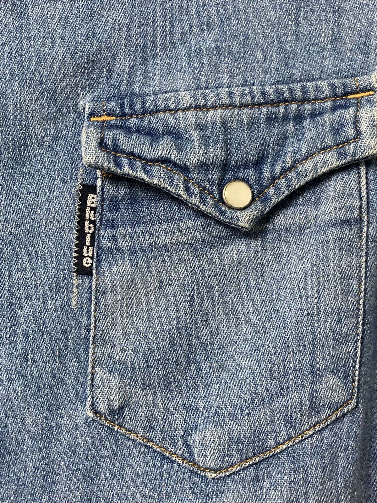 Blue Blue Japan × Japanese Brand × Vintage Vintage Blue2 Japan western snap button Size S / US 4 / IT 40 - 5 Thumbnail