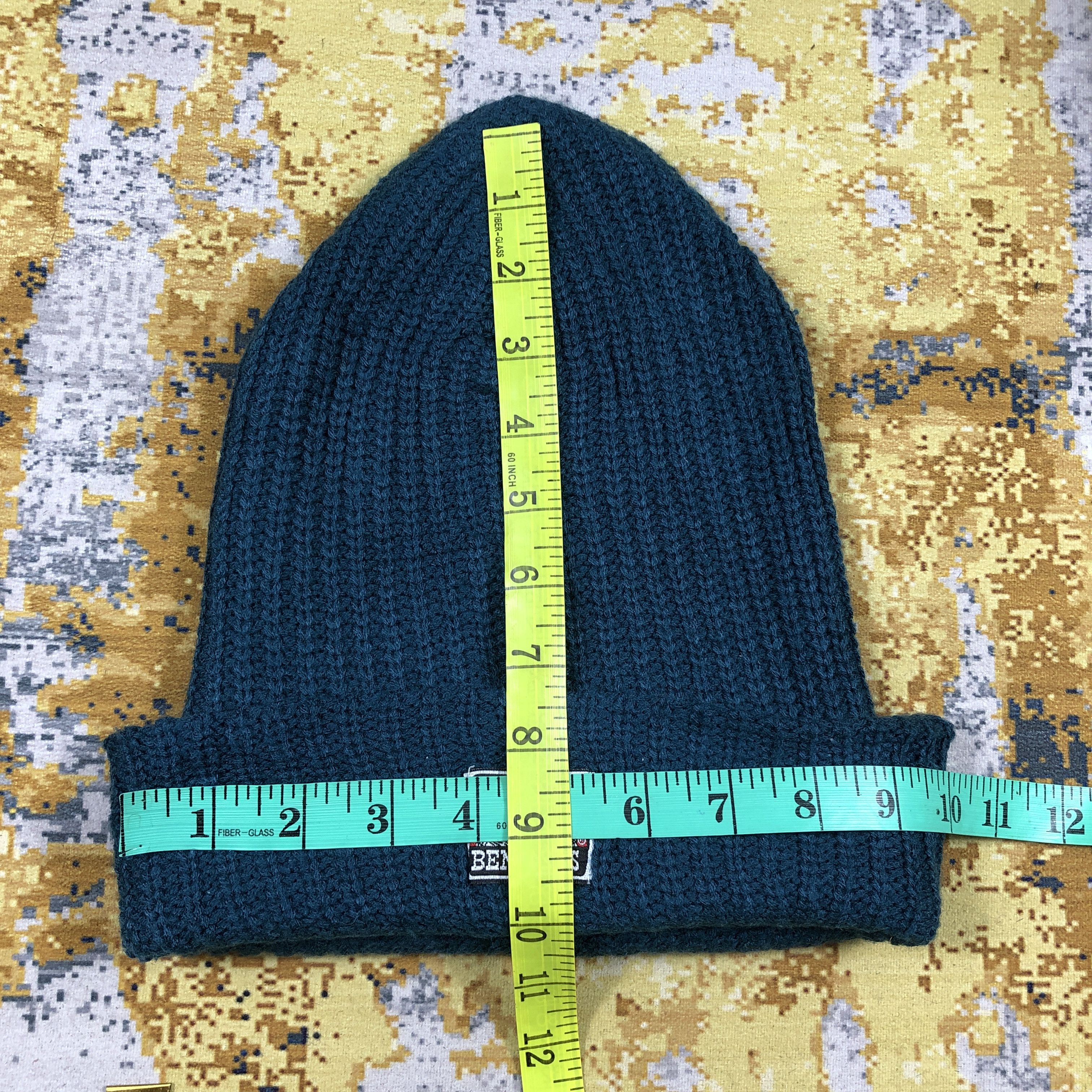 Ben Davis × Vintage Vintage Ben Davis Ribbed Beanie Hat B2130 Size ONE SIZE - 5 Thumbnail