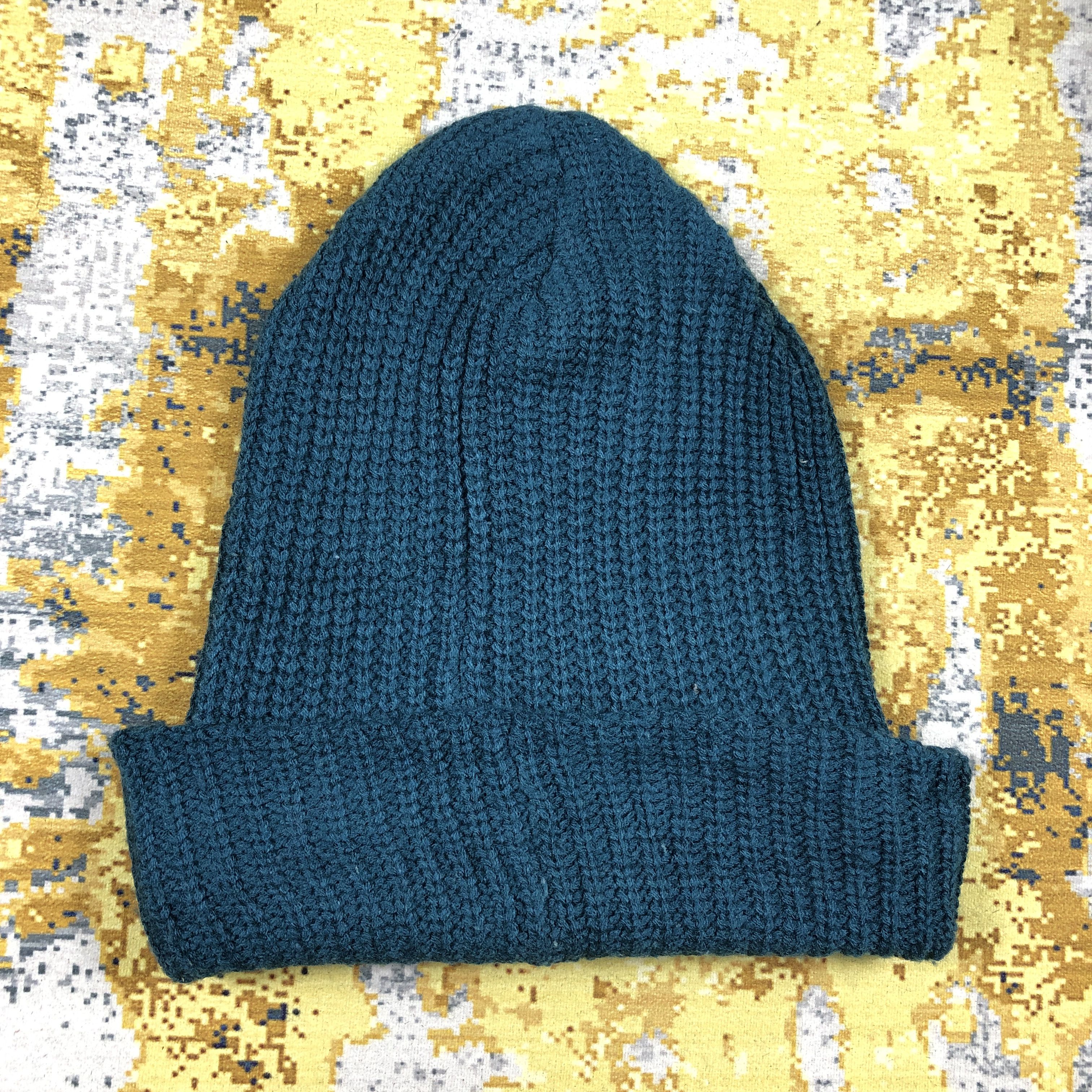Ben Davis × Vintage Vintage Ben Davis Ribbed Beanie Hat B2130 Size ONE SIZE - 4 Thumbnail