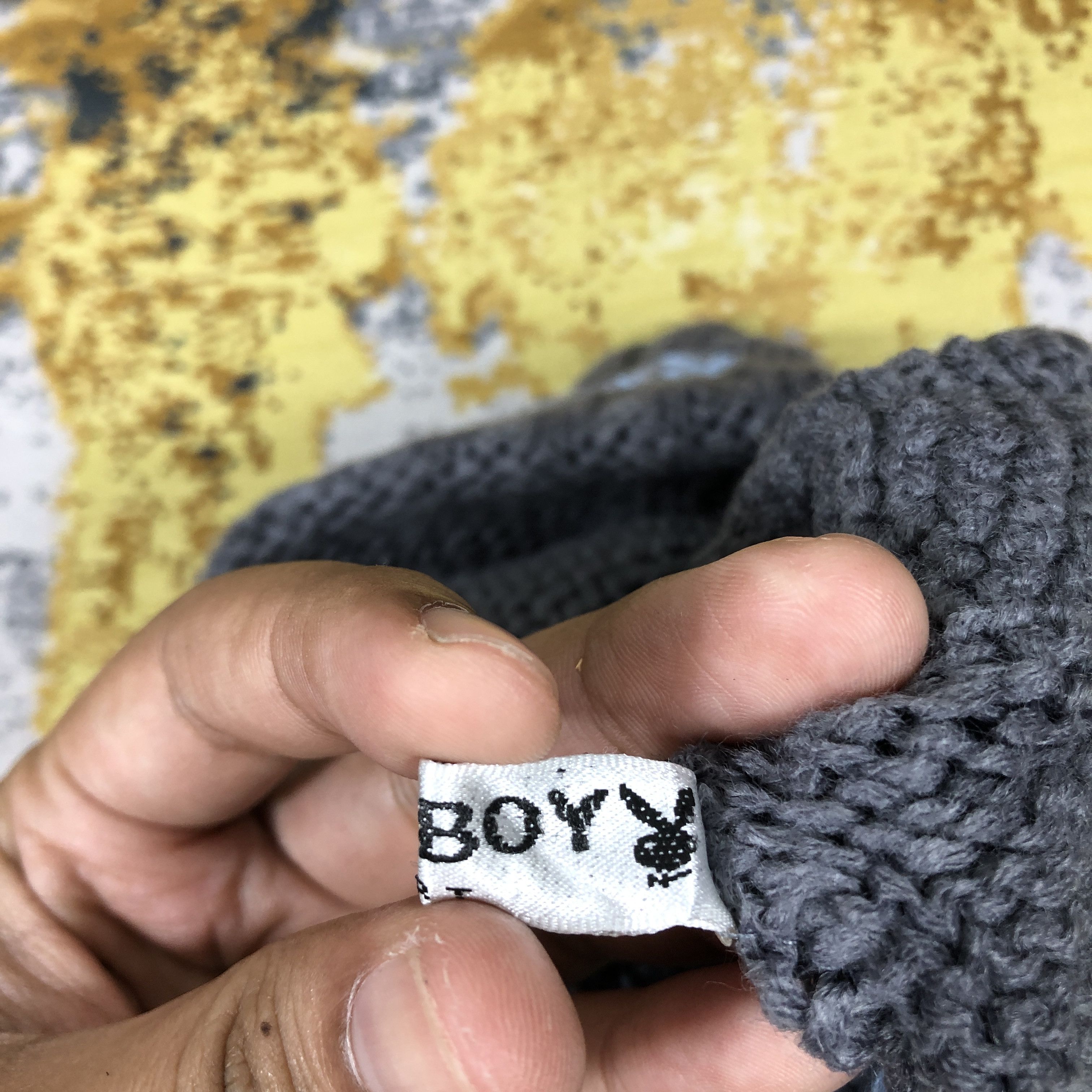 Playboy × Vintage Vintage Playboy Beanie Hat B1405 Size ONE SIZE - 7 Thumbnail