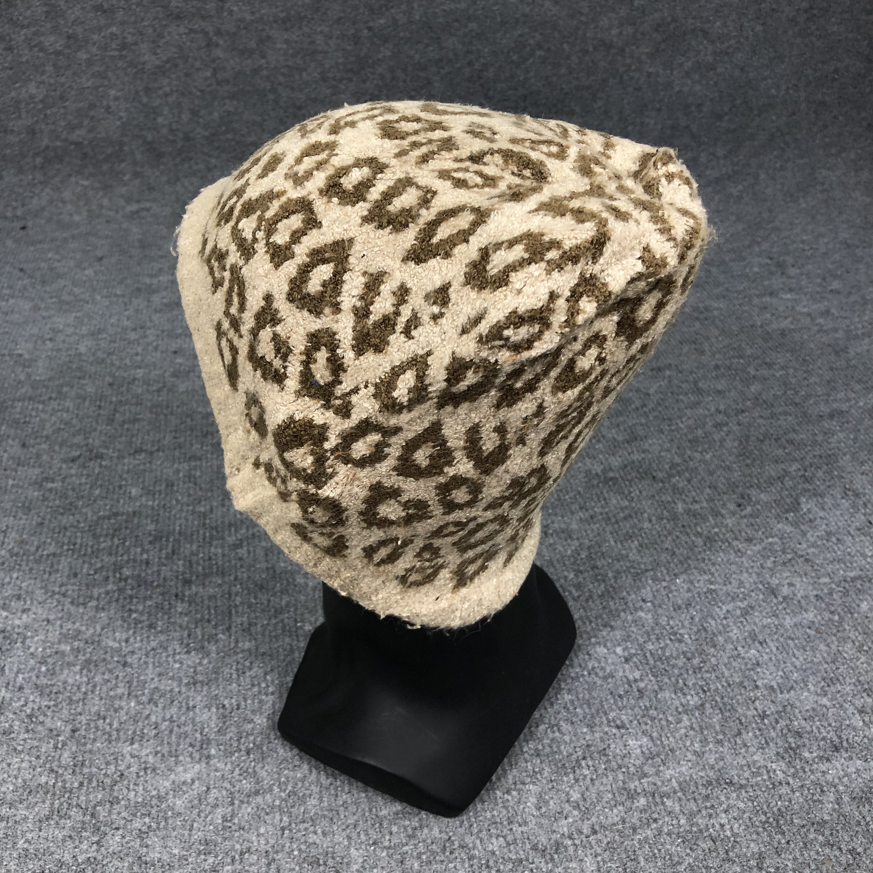 Japanese Brand × Vintage Vintage Leopard Beanie Hat Size ONE SIZE - 2 Thumbnail