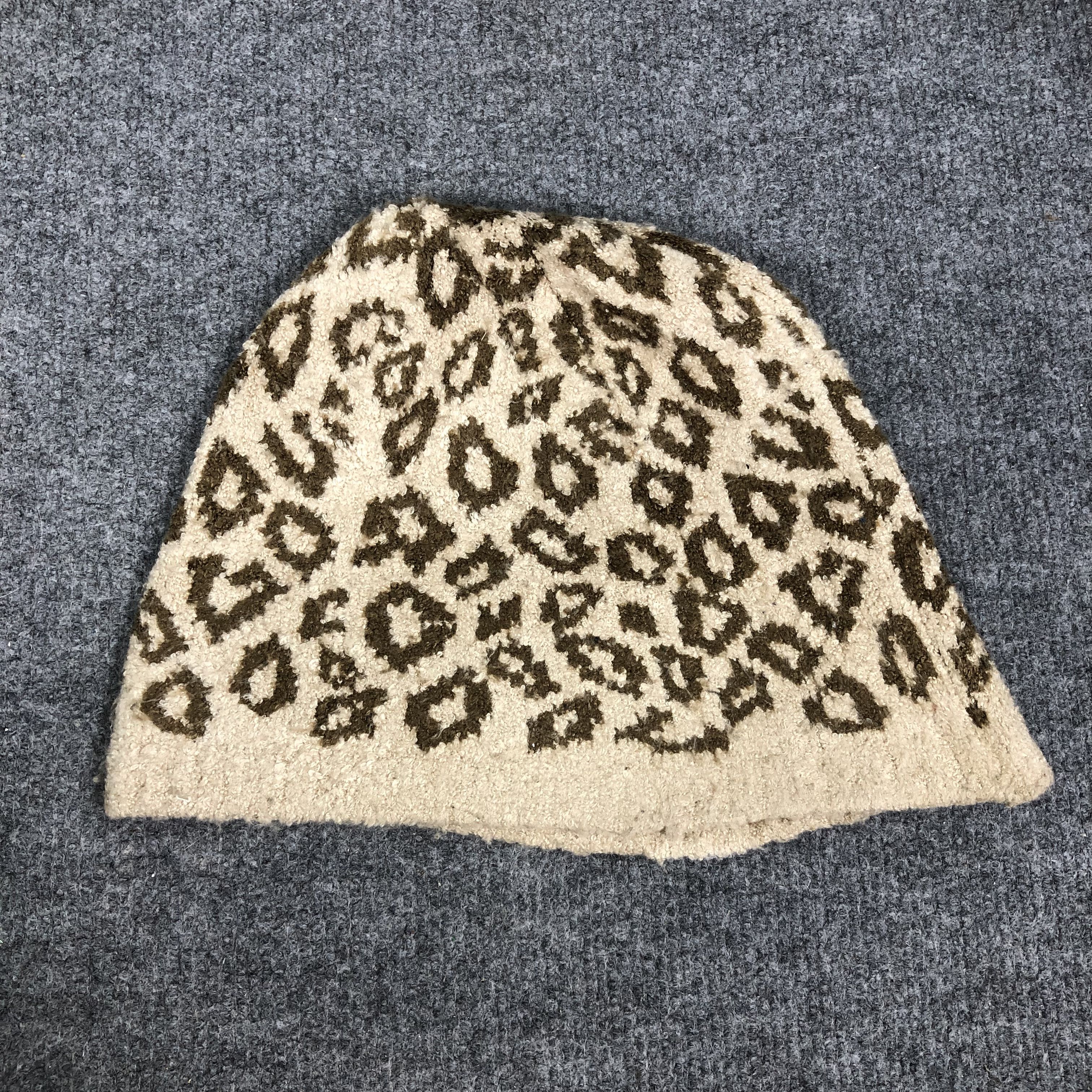 Japanese Brand × Vintage Vintage Leopard Beanie Hat Size ONE SIZE - 4 Thumbnail