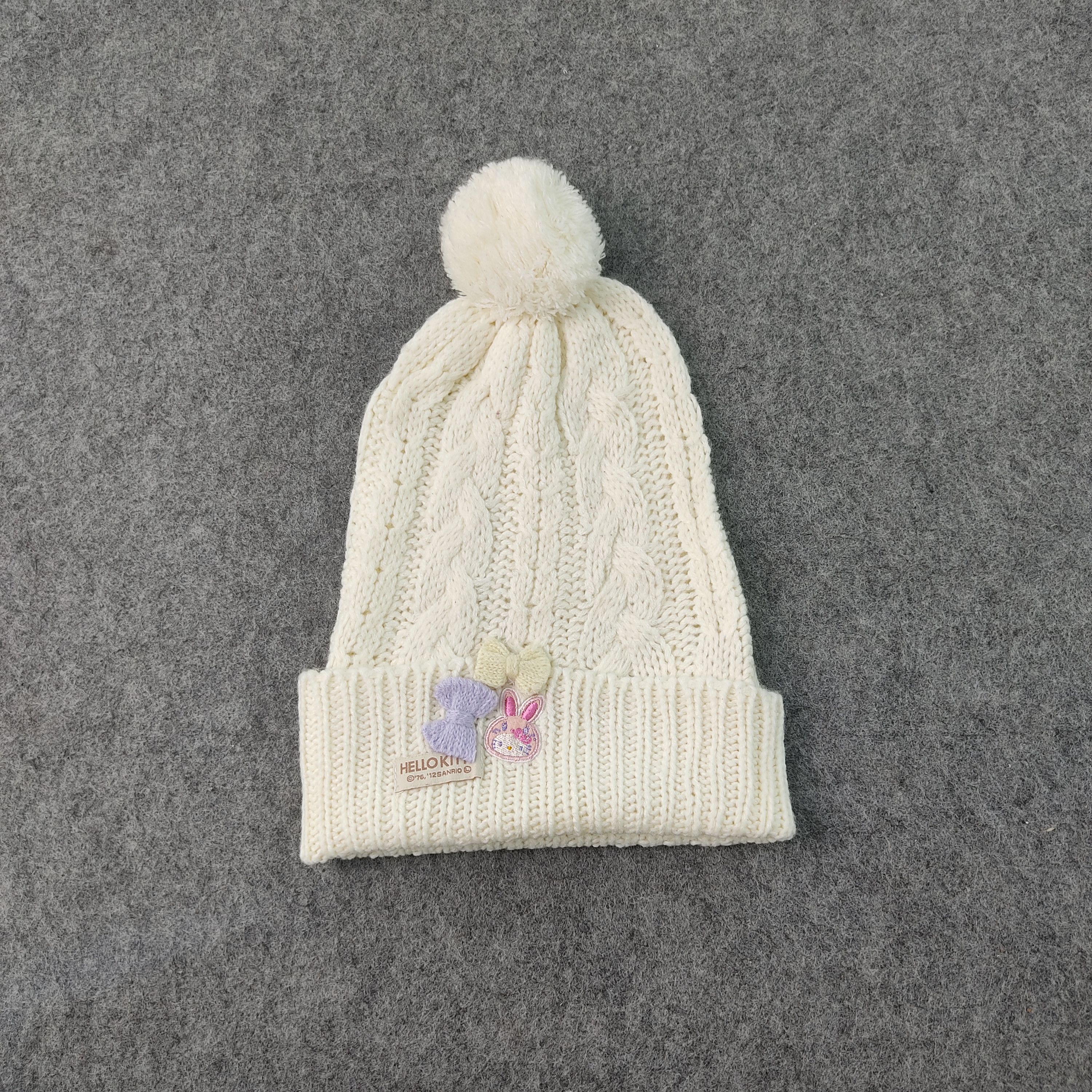 Anime × Japanese Brand × Vintage Vintage Hello Kitty Beanie Snow Cap Hat Size ONE SIZE - 1 Thumbnail