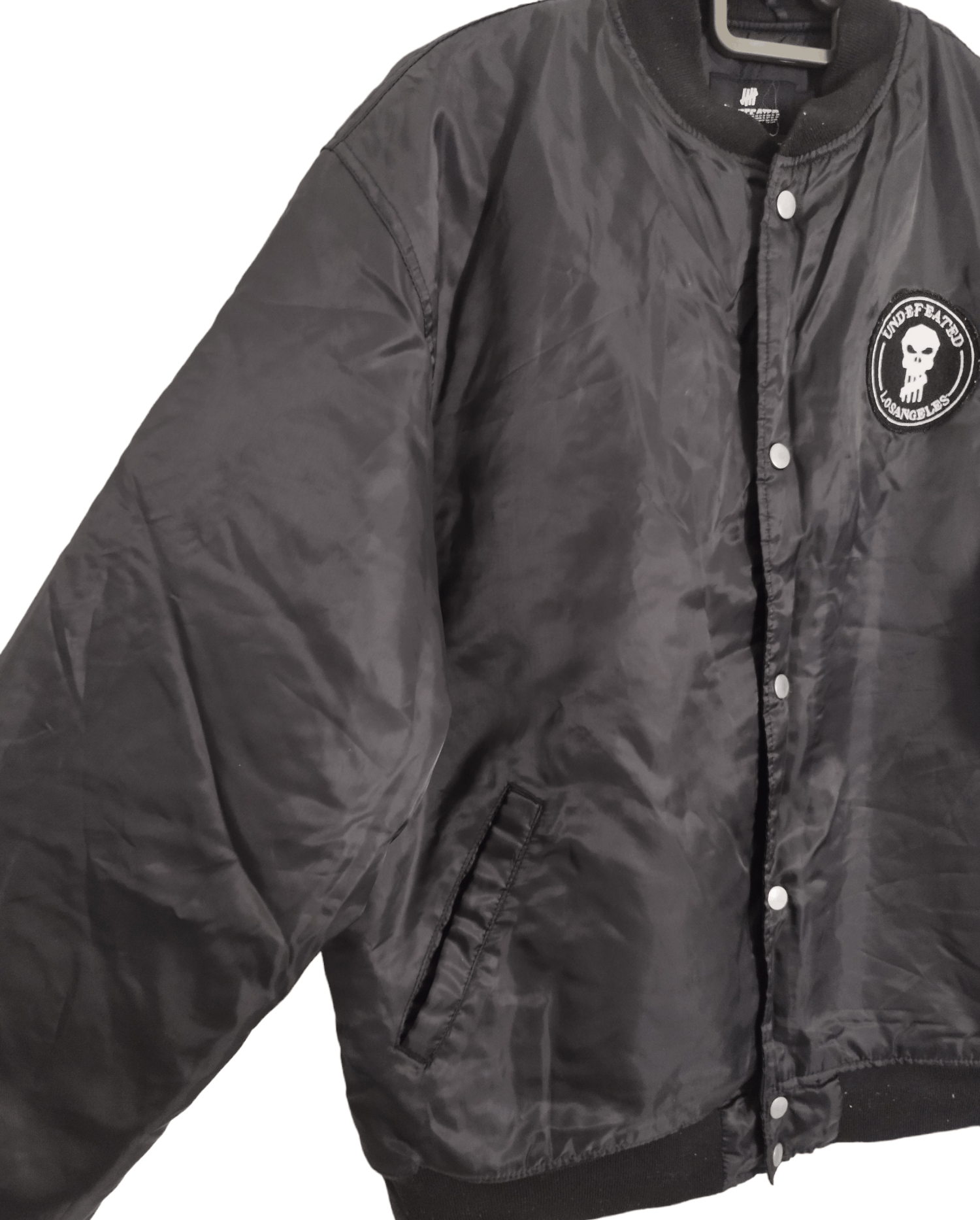 Undefeated Undefeated Skull Thermolite Black Bomber Jacket Size US XL / EU 56 / 4 - 5 Thumbnail