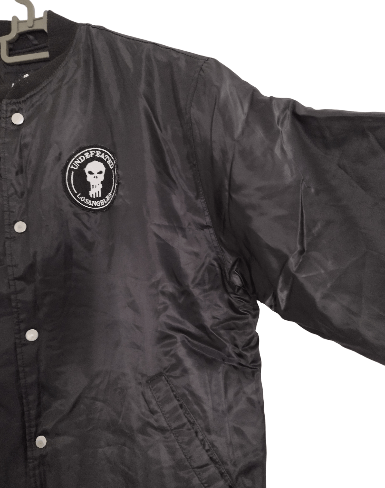 Undefeated Undefeated Skull Thermolite Black Bomber Jacket Size US XL / EU 56 / 4 - 4 Thumbnail