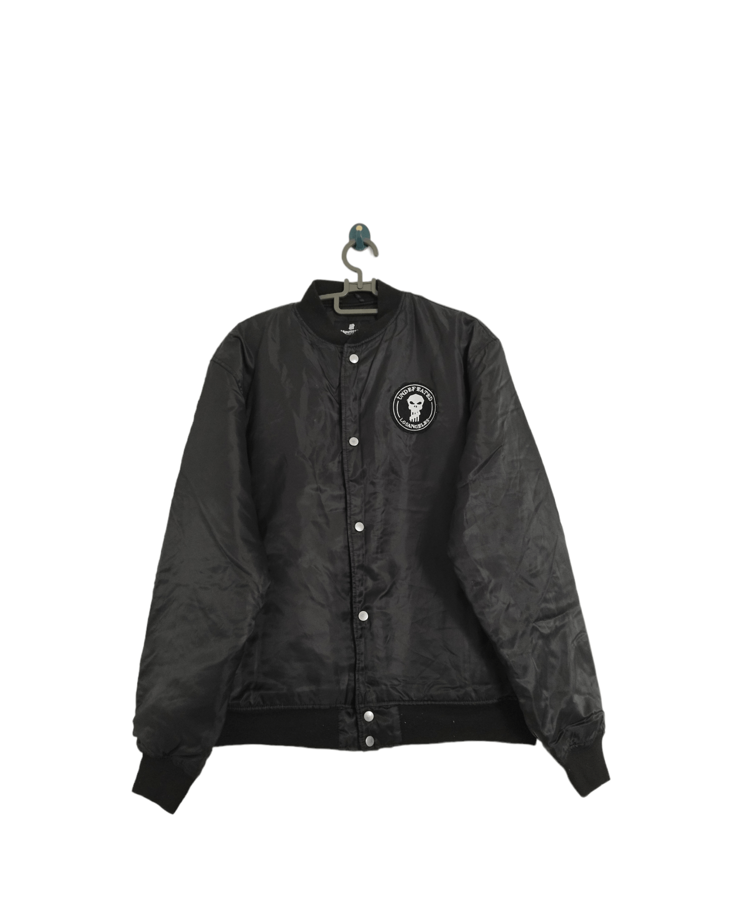 Undefeated Undefeated Skull Thermolite Black Bomber Jacket Size US XL / EU 56 / 4 - 2 Thumbnail
