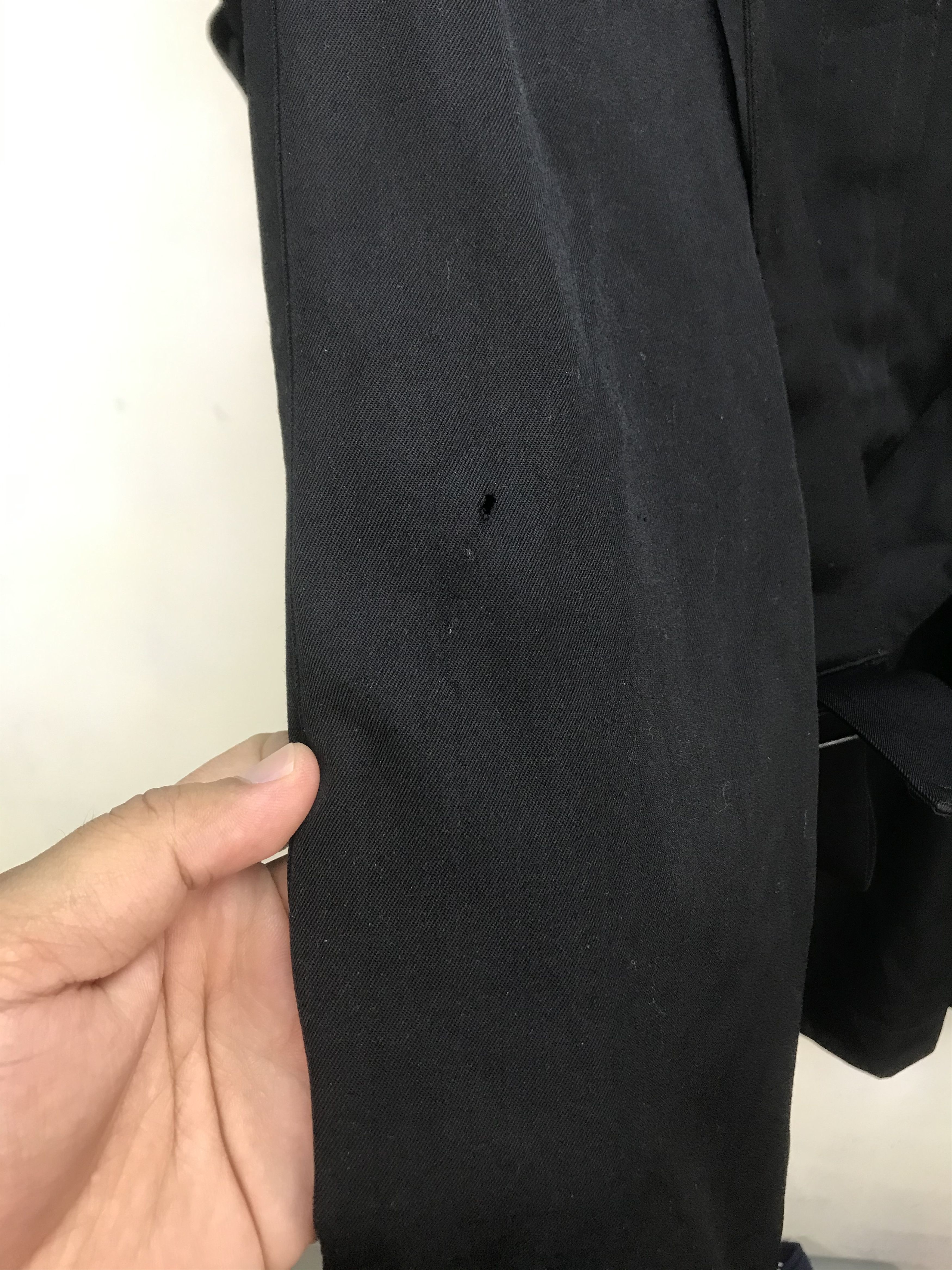Yohji Yamamoto Yohji Yamamoto Long Belted Trench Overcoat BlackT Size US XL / EU 56 / 4 - 7 Thumbnail