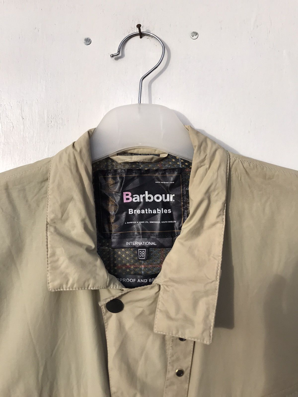 Barbour Barbour Breathable Cracked Wax International Jacket Size US M / EU 48-50 / 2 - 3 Thumbnail
