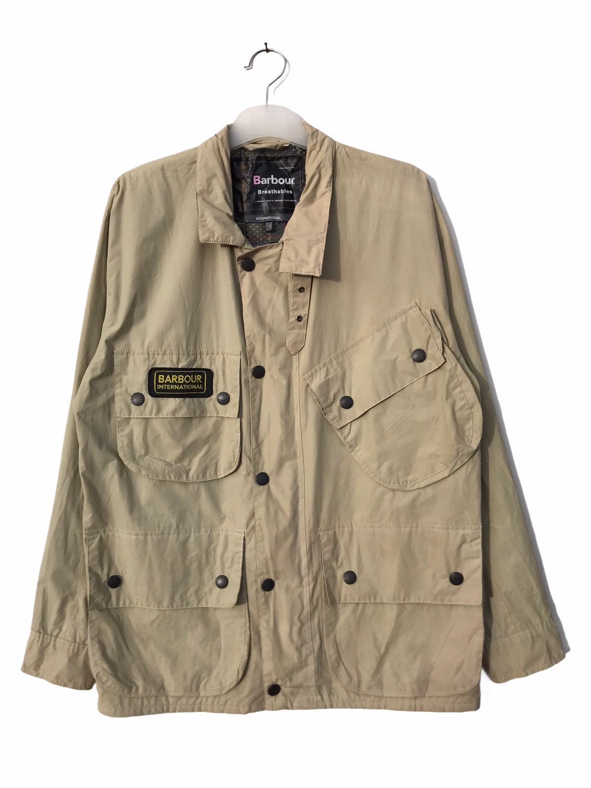 Barbour Barbour Breathable Cracked Wax International Jacket Size US M / EU 48-50 / 2 - 1 Thumbnail