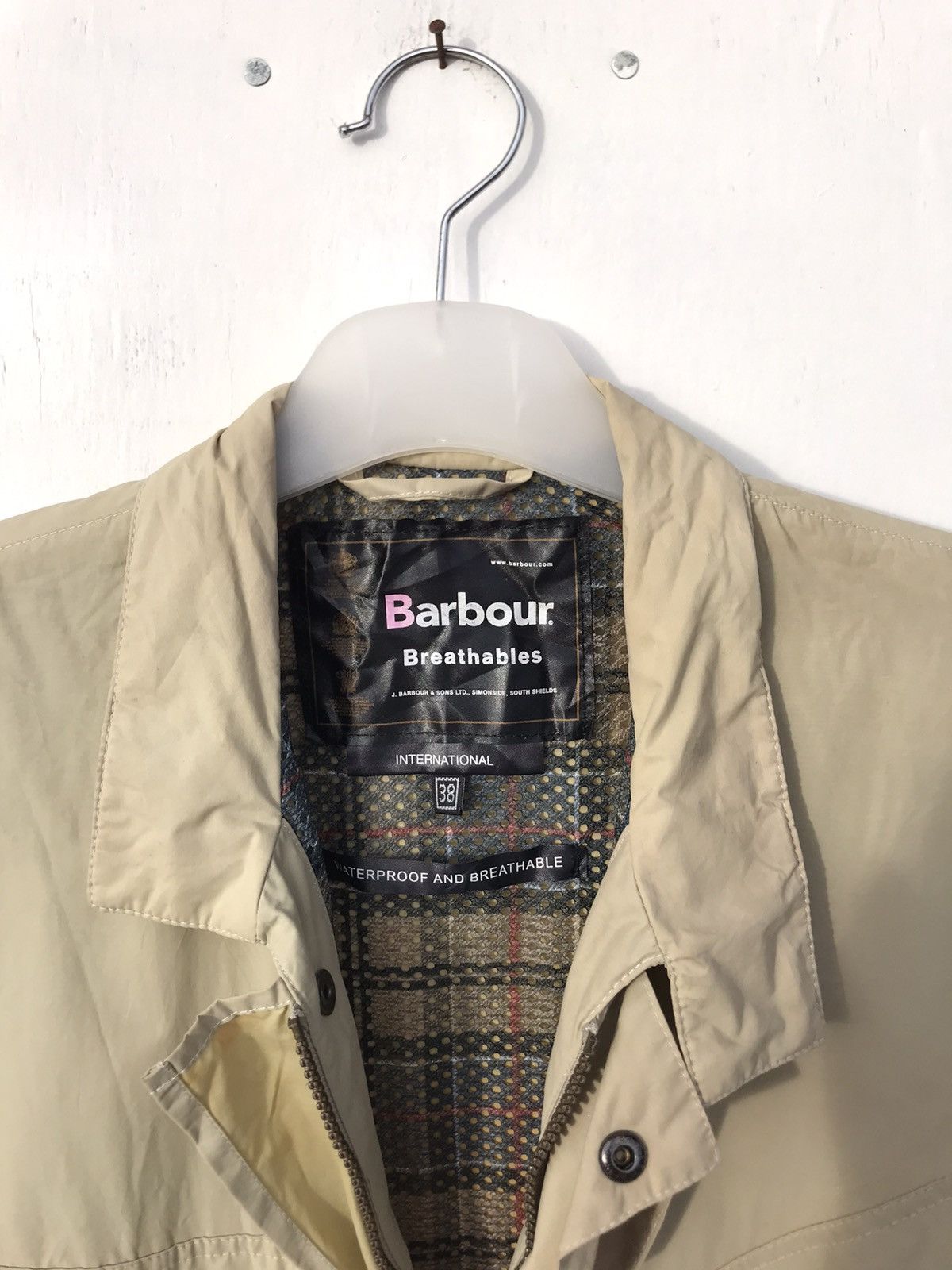 Barbour Barbour Breathable Cracked Wax International Jacket Size US M / EU 48-50 / 2 - 7 Thumbnail