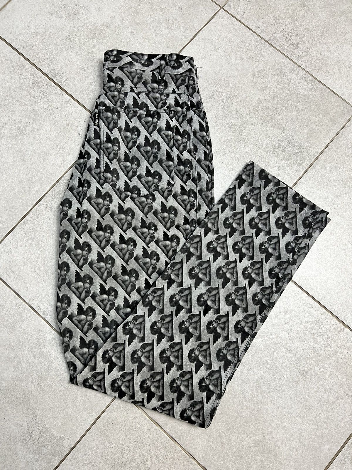 Other Rare Influenza Cupids All Over Print Avant Garde Pants Hype Size US 30 / EU 46 - 2 Thumbnail