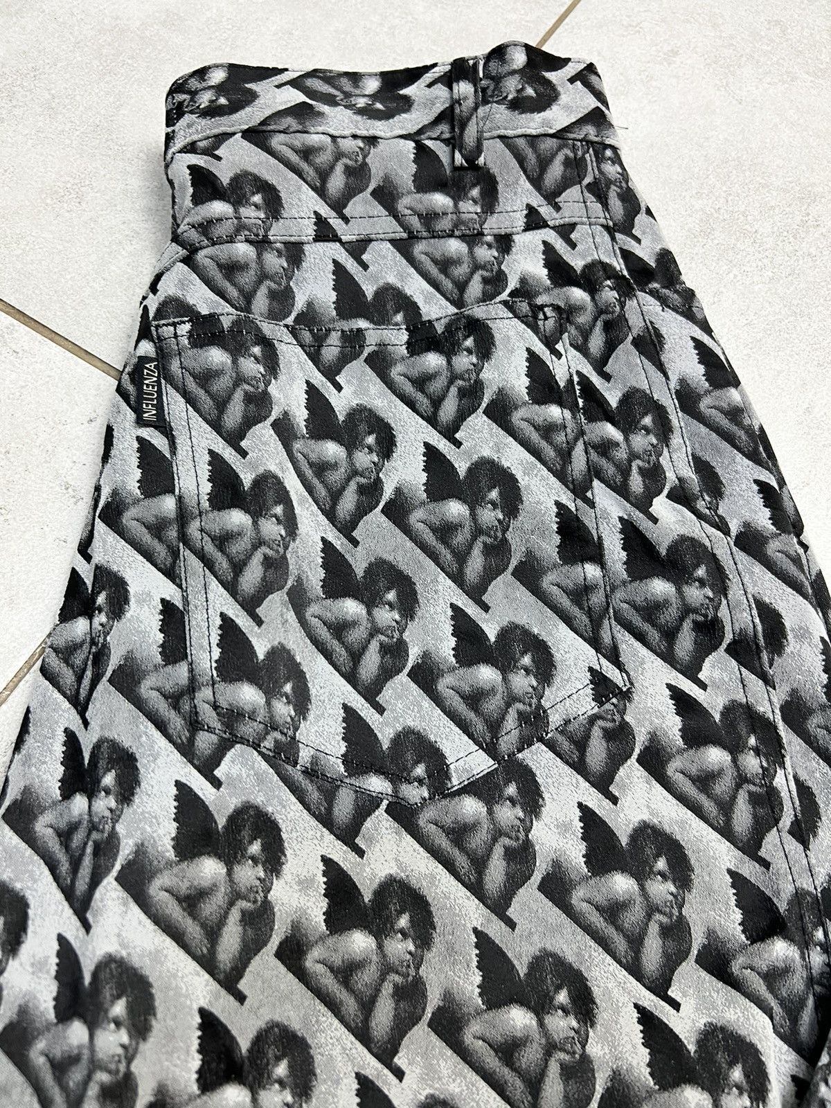Other Rare Influenza Cupids All Over Print Avant Garde Pants Hype Size US 30 / EU 46 - 5 Thumbnail