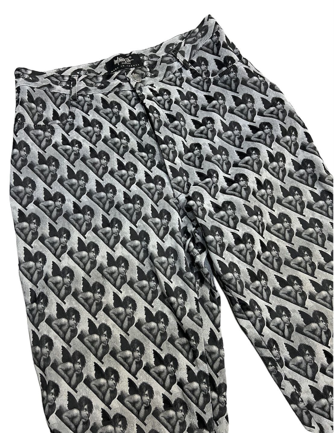 Other Rare Influenza Cupids All Over Print Avant Garde Pants Hype Size US 30 / EU 46 - 1 Thumbnail