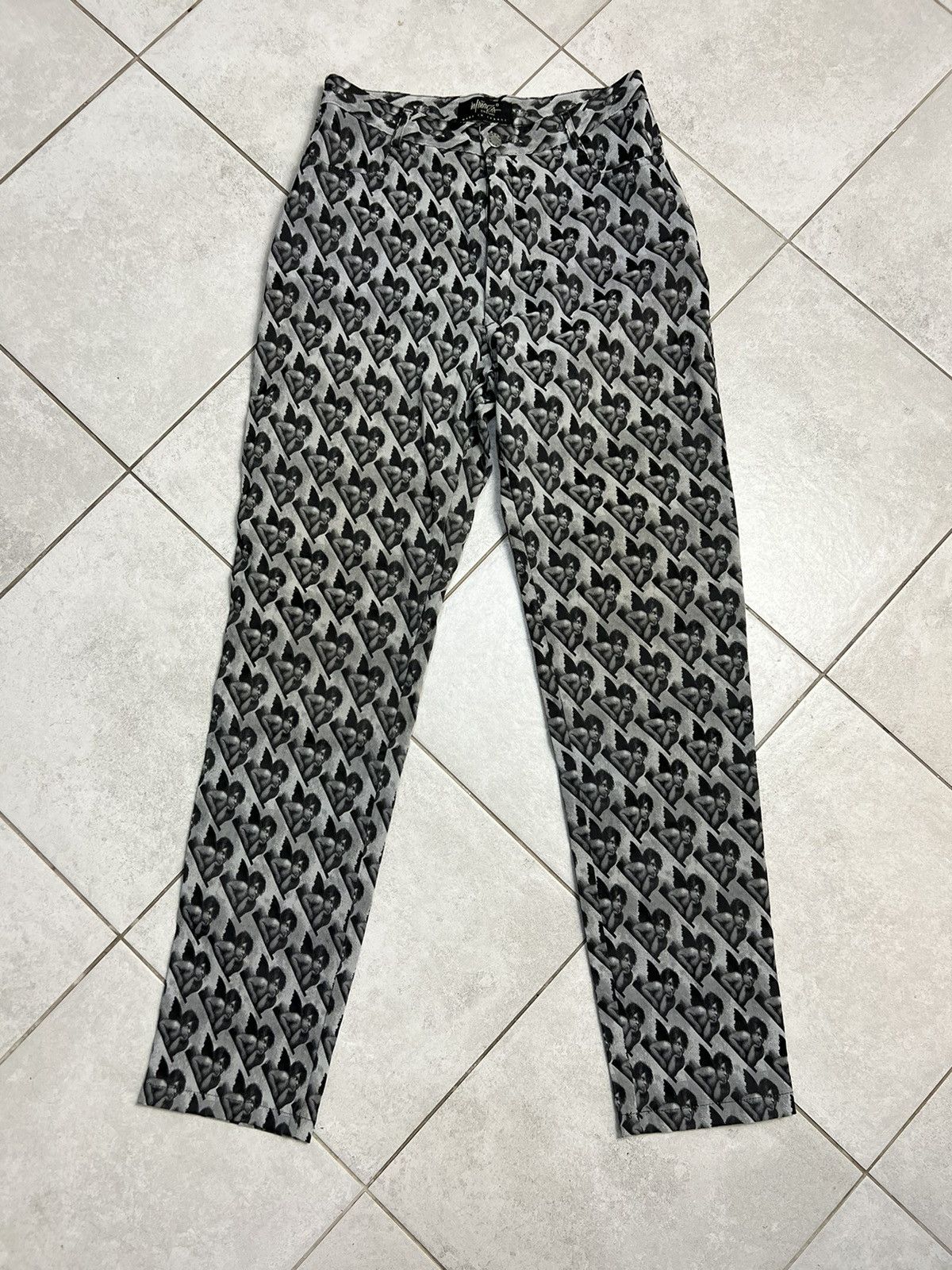 Other Rare Influenza Cupids All Over Print Avant Garde Pants Hype Size US 30 / EU 46 - 3 Thumbnail
