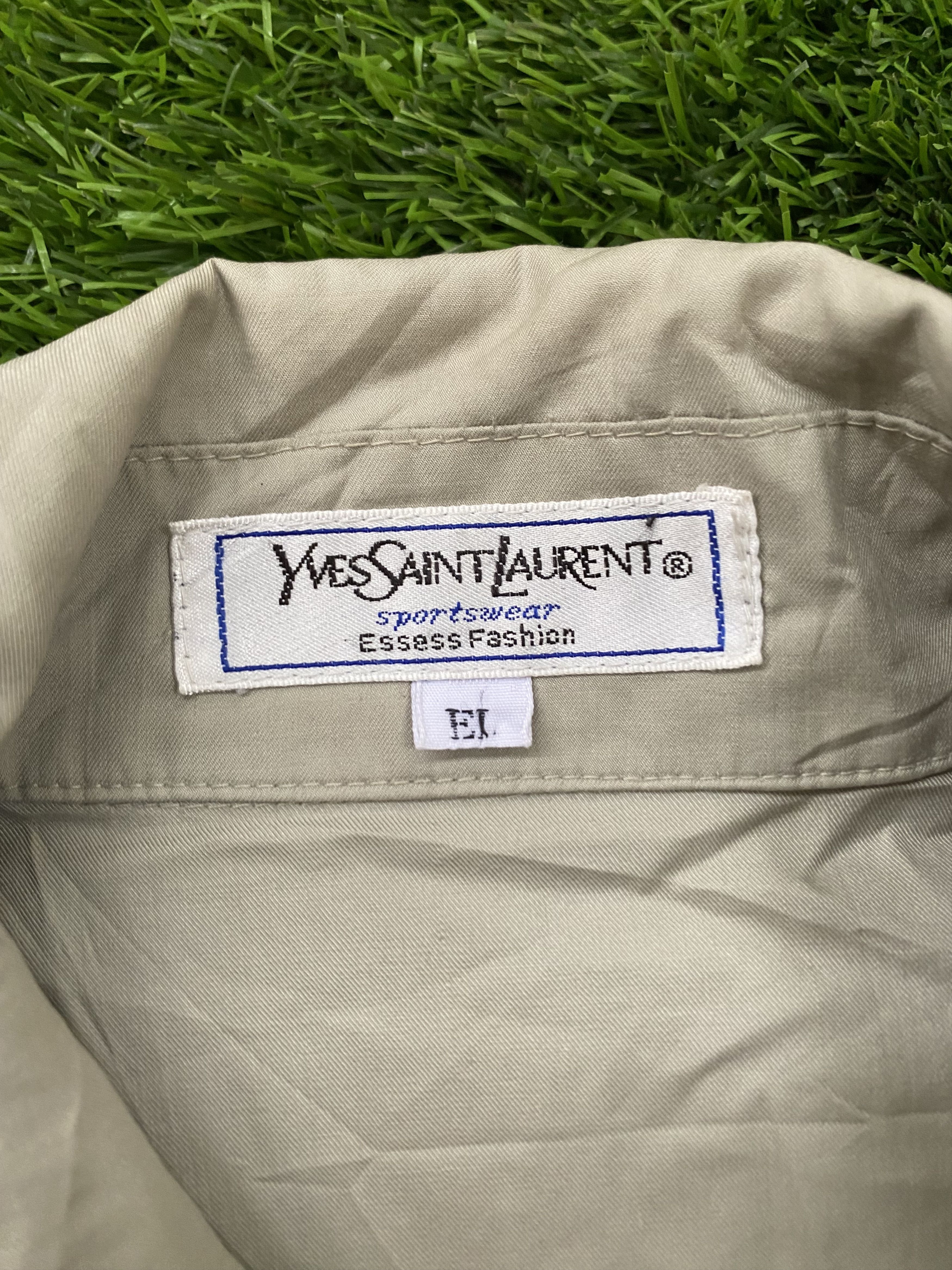 Yves Saint Laurent Vintage 90s Yves Saint Laurent Parka Jacket Size US L / EU 52-54 / 3 - 4 Thumbnail