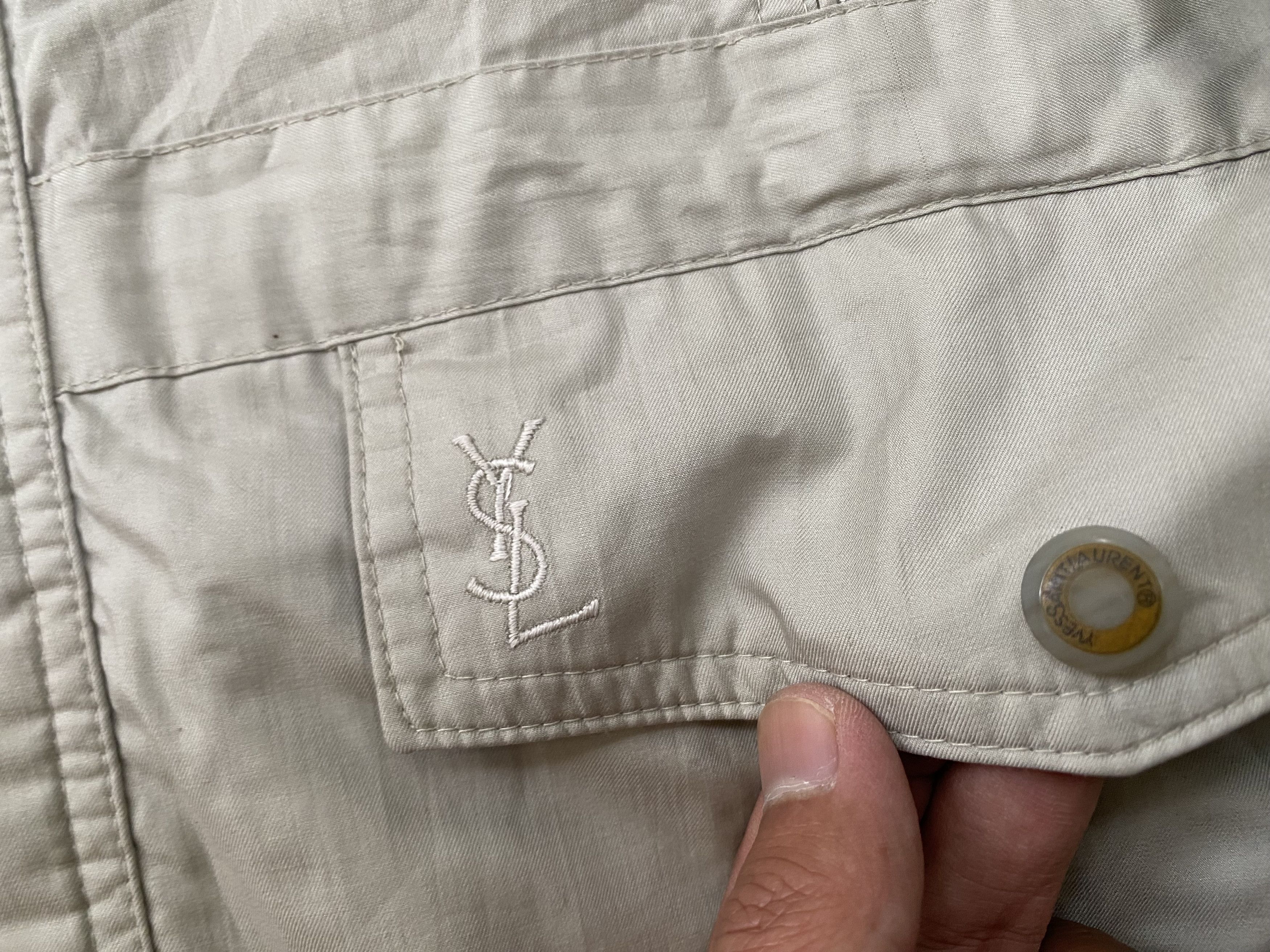 Yves Saint Laurent Vintage 90s Yves Saint Laurent Parka Jacket Size US L / EU 52-54 / 3 - 3 Thumbnail