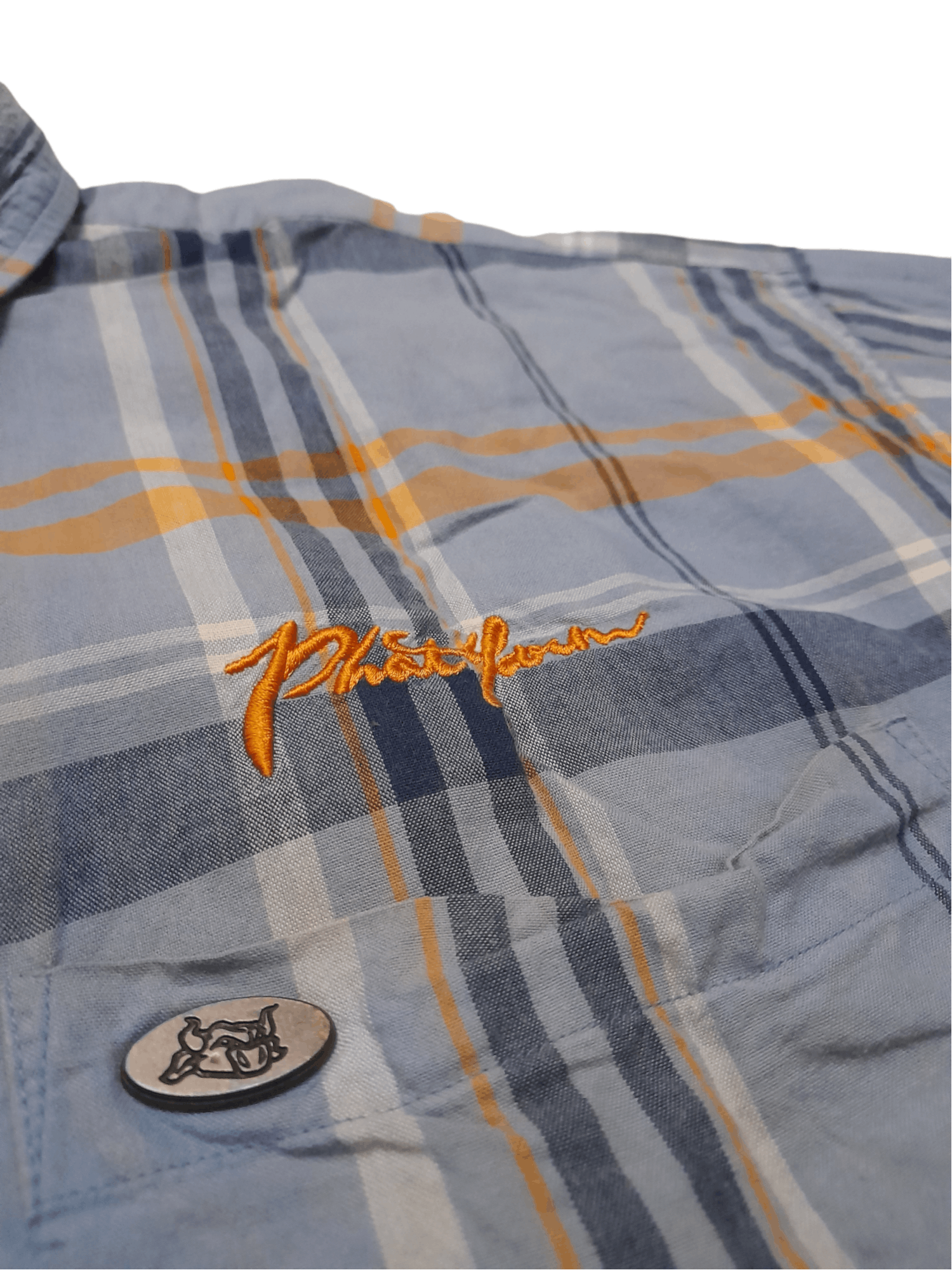 Phat Farm 90s Phat Farm Shirt Oversized (E263) Size US XL / EU 56 / 4 - 4 Thumbnail