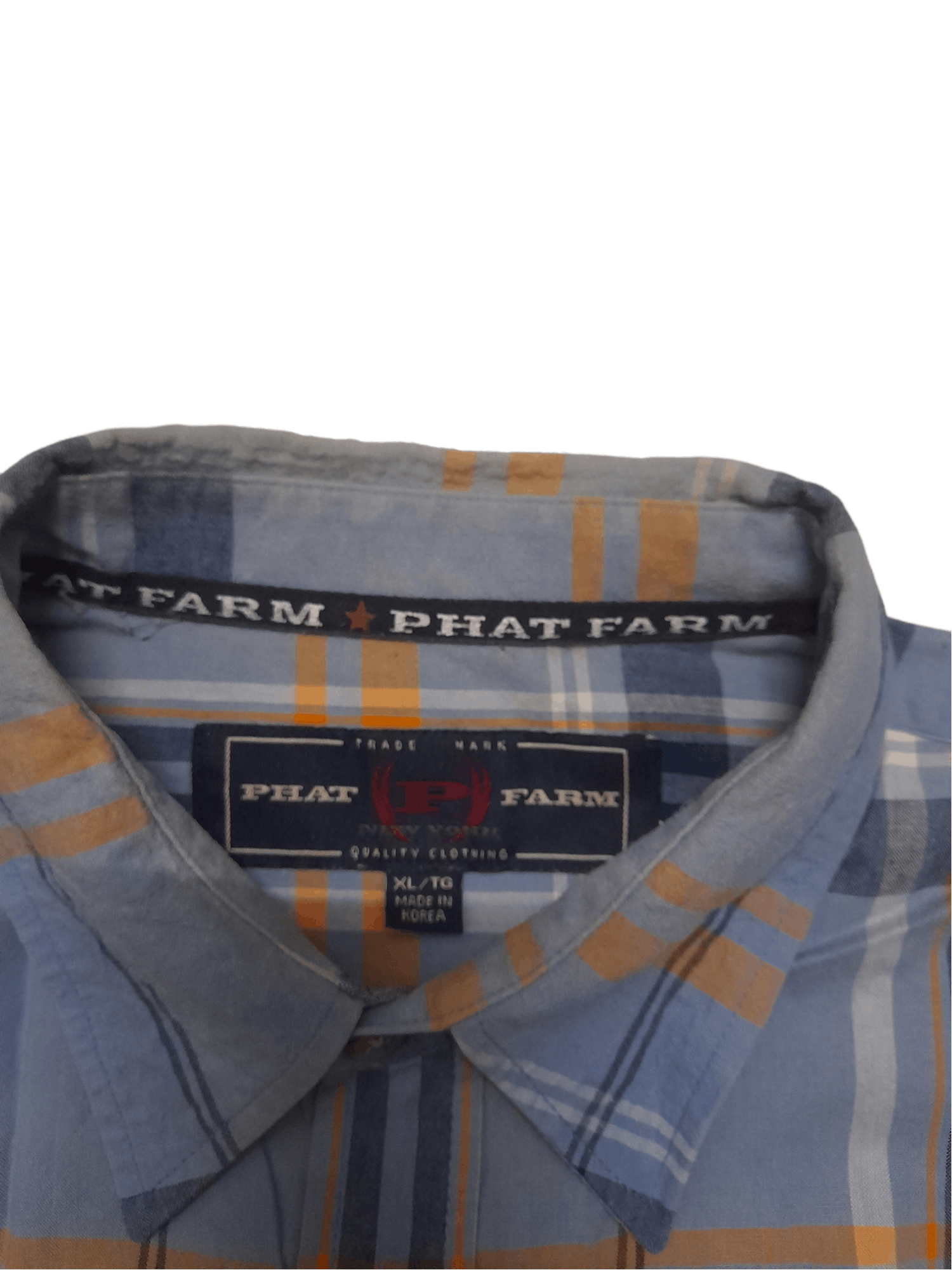 Phat Farm 90s Phat Farm Shirt Oversized (E263) Size US XL / EU 56 / 4 - 5 Thumbnail