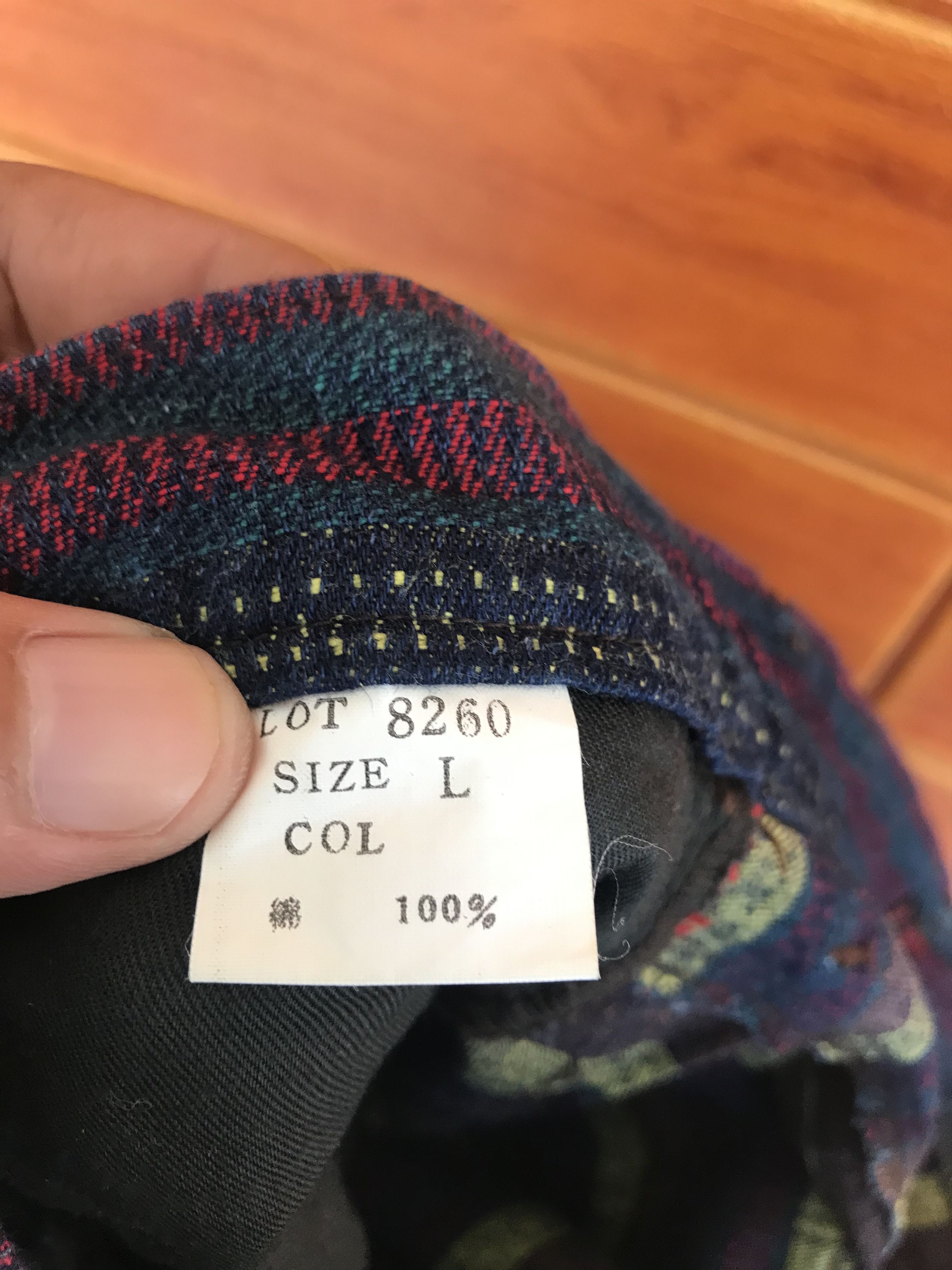 Hysteric Glamour Made In Japan J.SECRET.B Striped Denim Pants Size US 31 - 12 Thumbnail