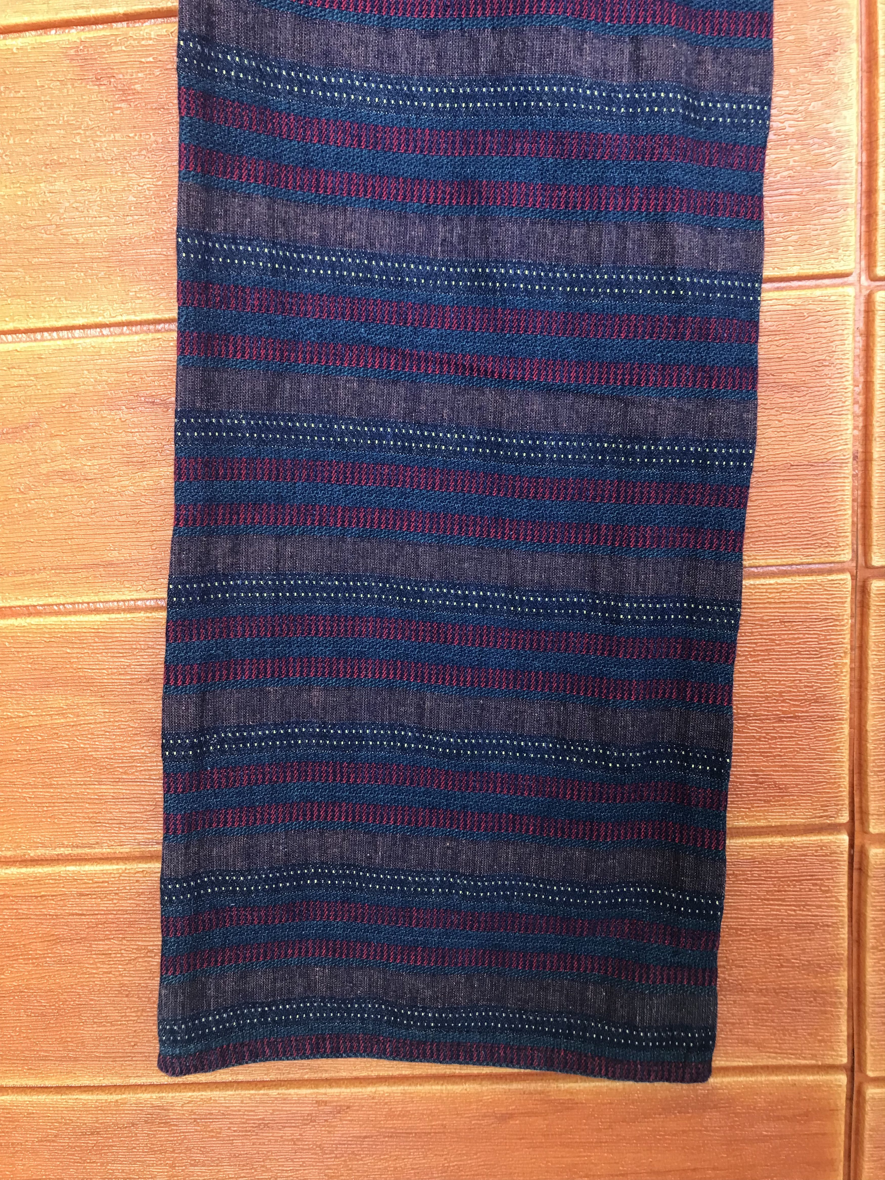 Hysteric Glamour Made In Japan J.SECRET.B Striped Denim Pants Size US 31 - 9 Thumbnail