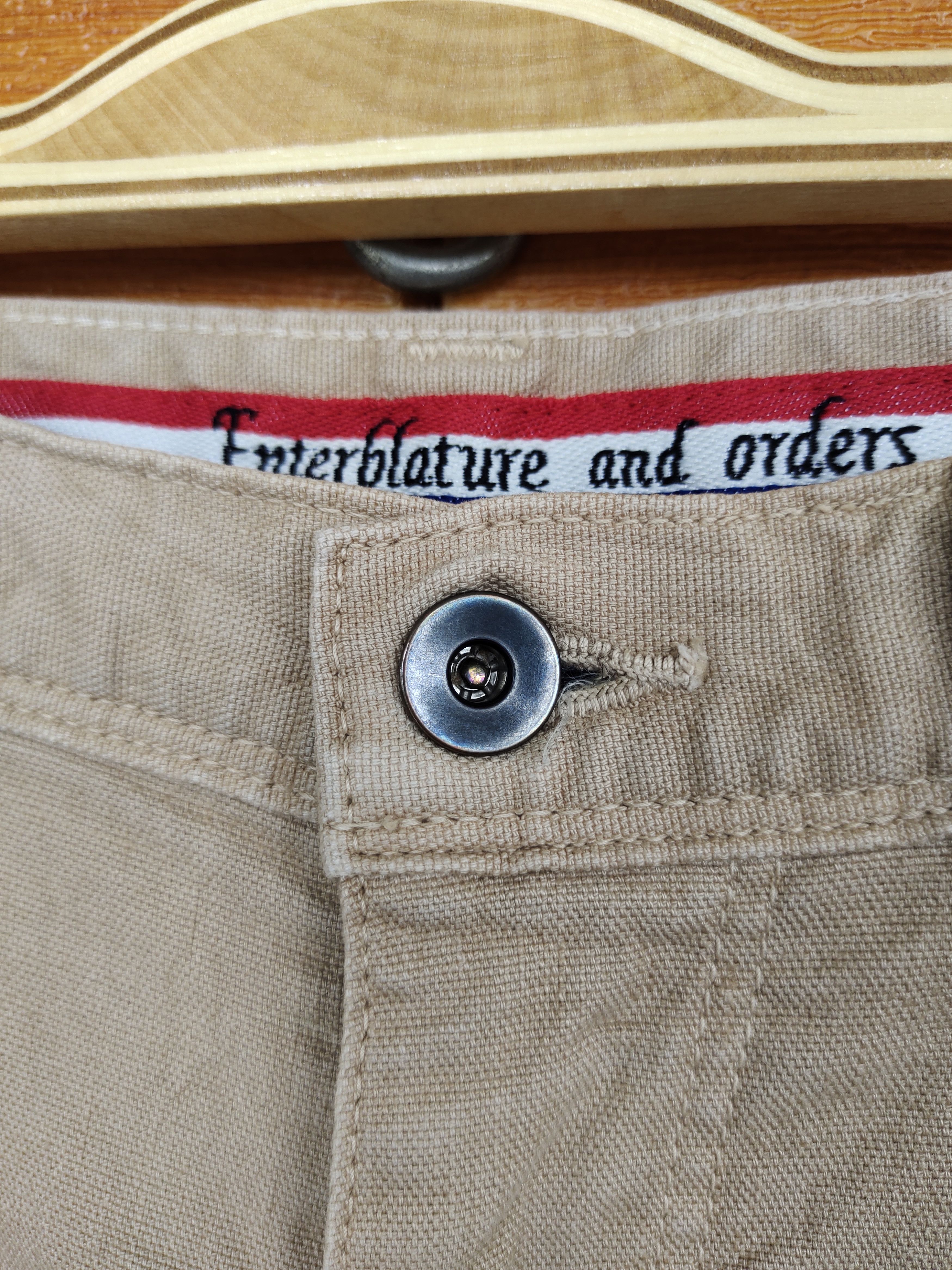 Comme des Garcons × Undercover ENTERBLATURE AND ORDERS II "NANO UNIVERSE" Denim Pants Size US 30 / EU 46 - 12 Thumbnail