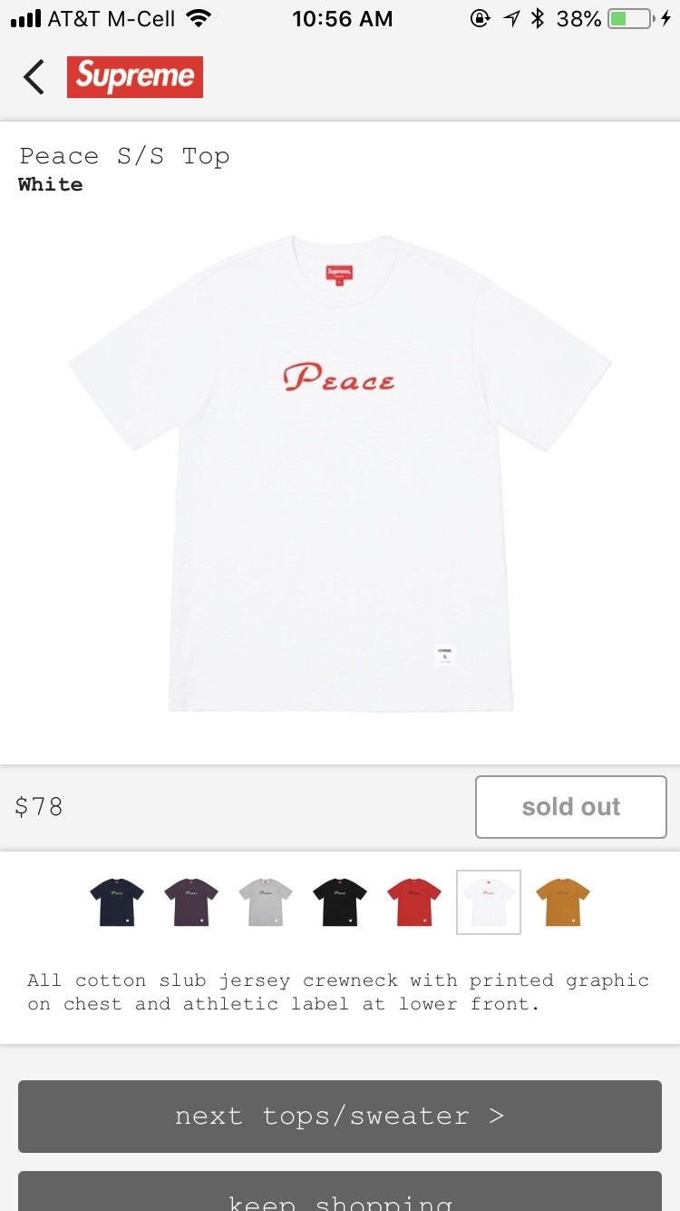 Peace Shirt