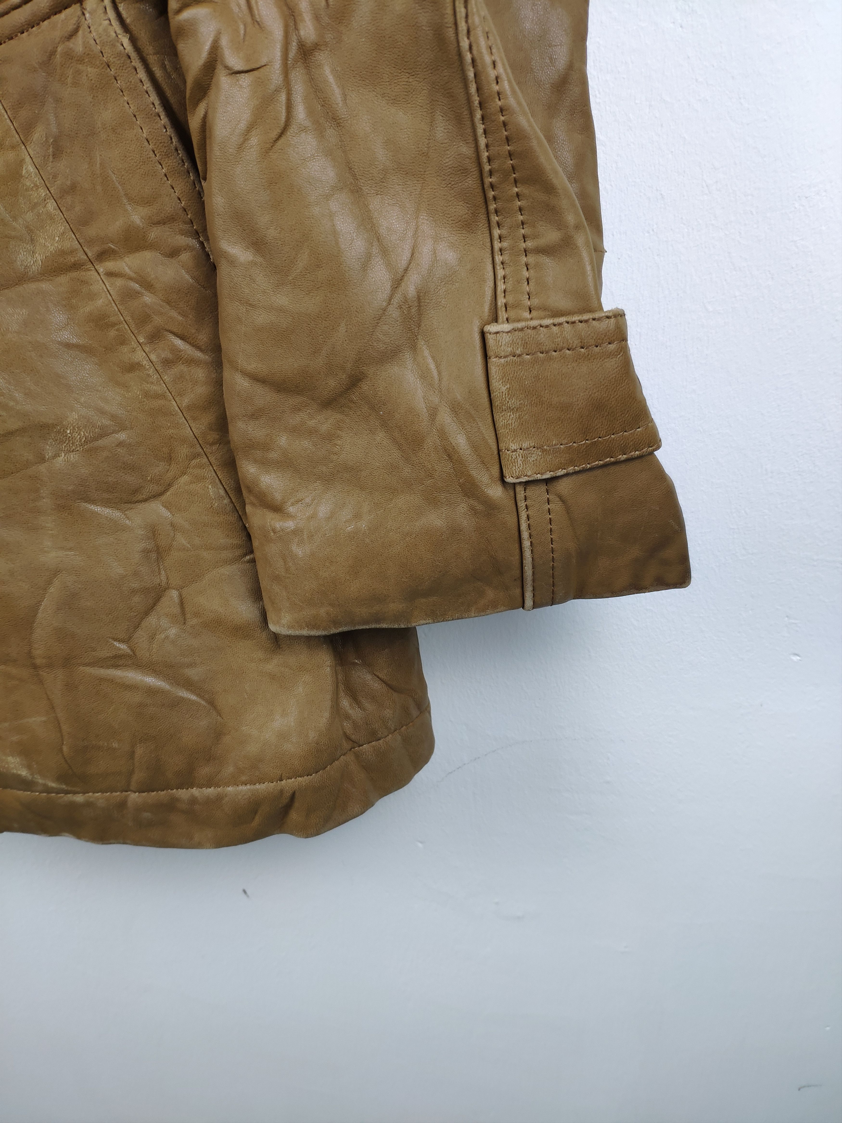 Vintage Vintage Granvalta Leather Jacket Italian Designer Size US M / EU 48-50 / 2 - 6 Thumbnail