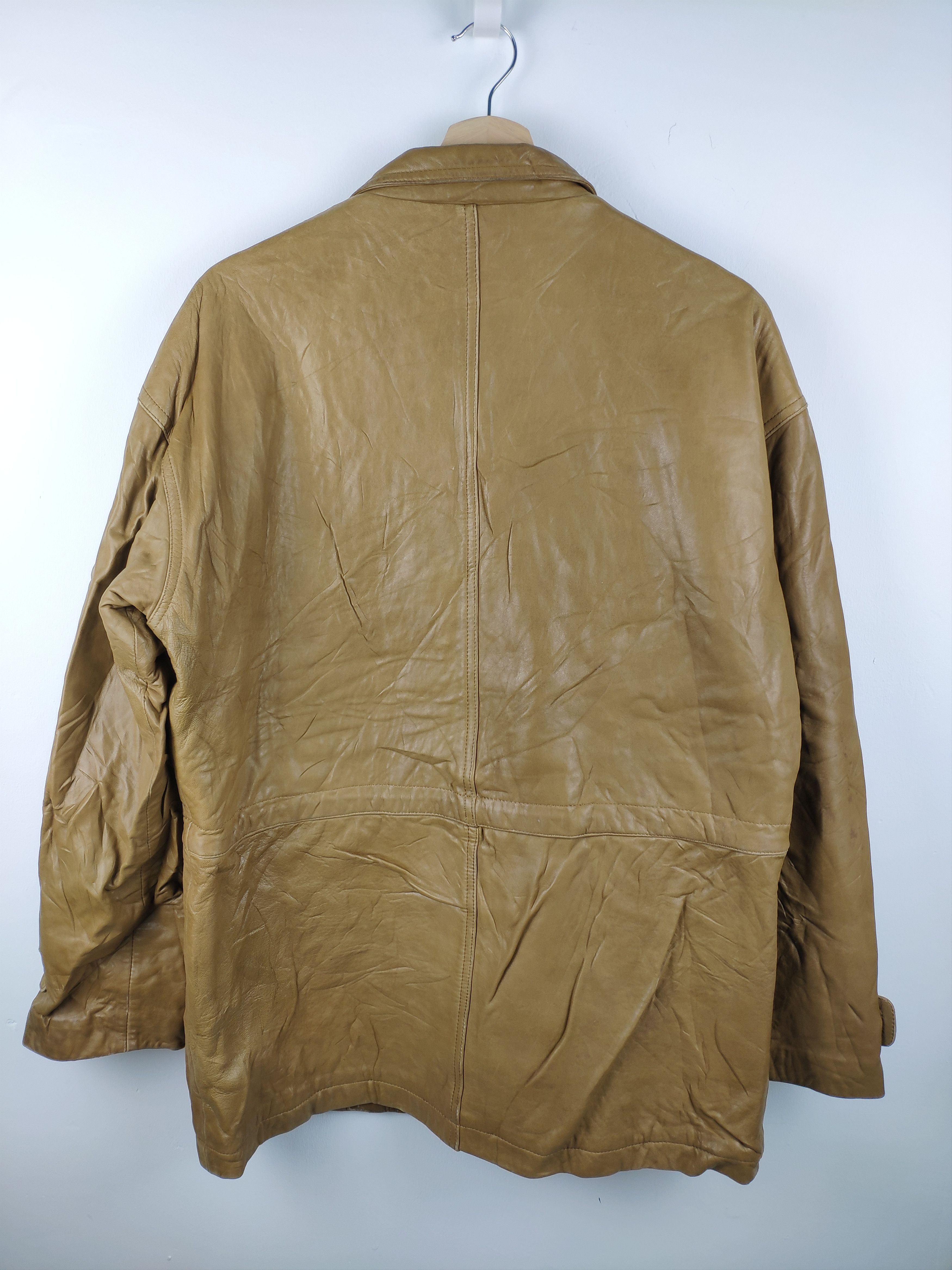 Vintage Vintage Granvalta Leather Jacket Italian Designer Size US M / EU 48-50 / 2 - 15 Thumbnail