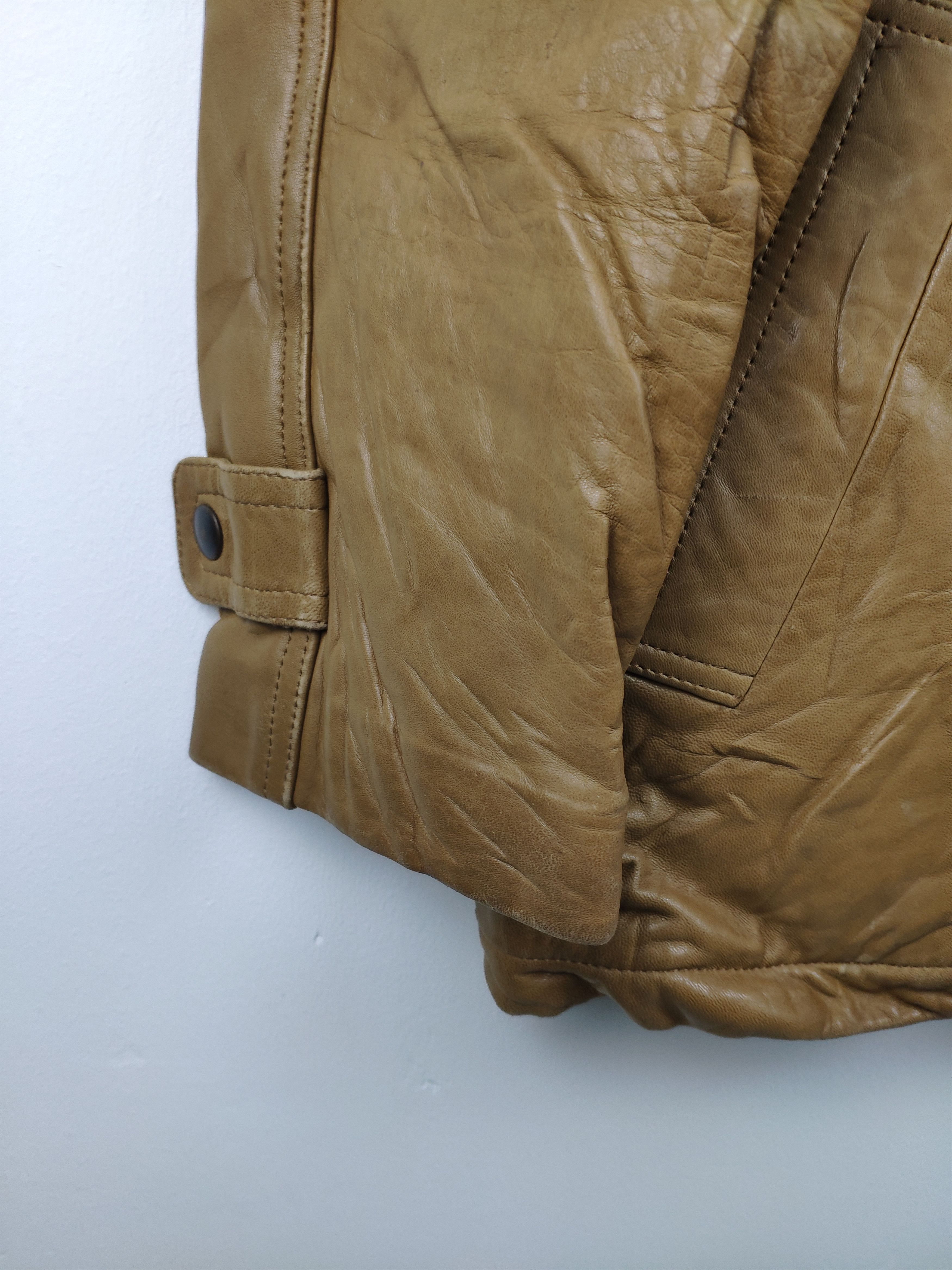 Vintage Vintage Granvalta Leather Jacket Italian Designer Size US M / EU 48-50 / 2 - 7 Thumbnail
