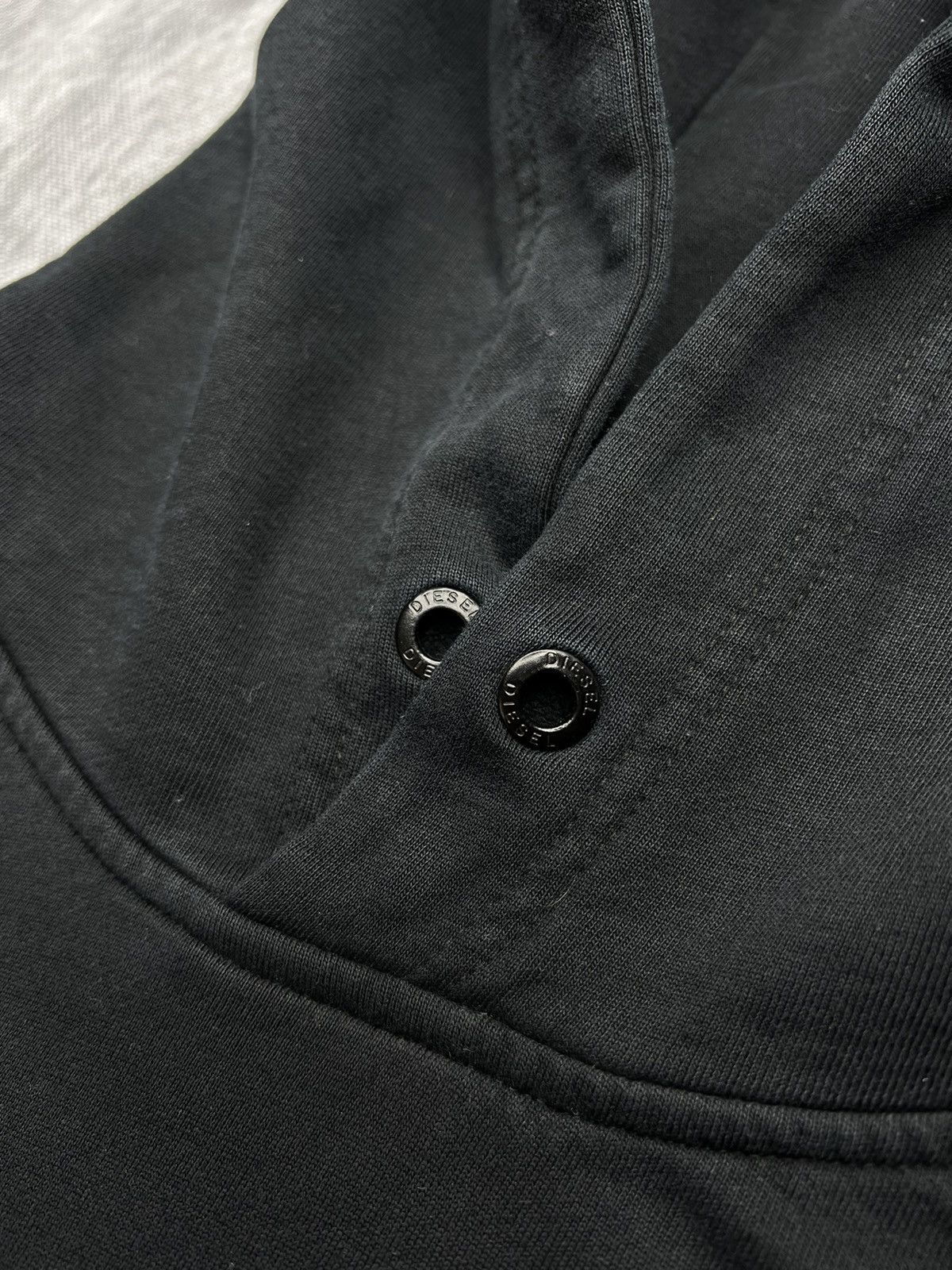 Diesel Diesel Hoodie Black Peeling Label Design Size US M / EU 48-50 / 2 - 3 Thumbnail