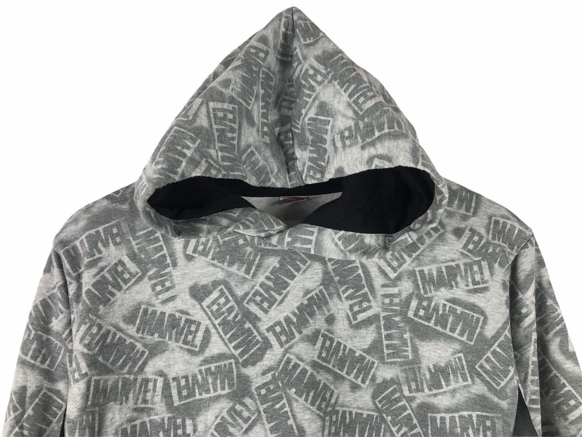 Marvel Comics MARVEL GREY FULL PRINTS OVP ZIPPER HOODIES SWEATSHIRT Size US M / EU 48-50 / 2 - 3 Thumbnail